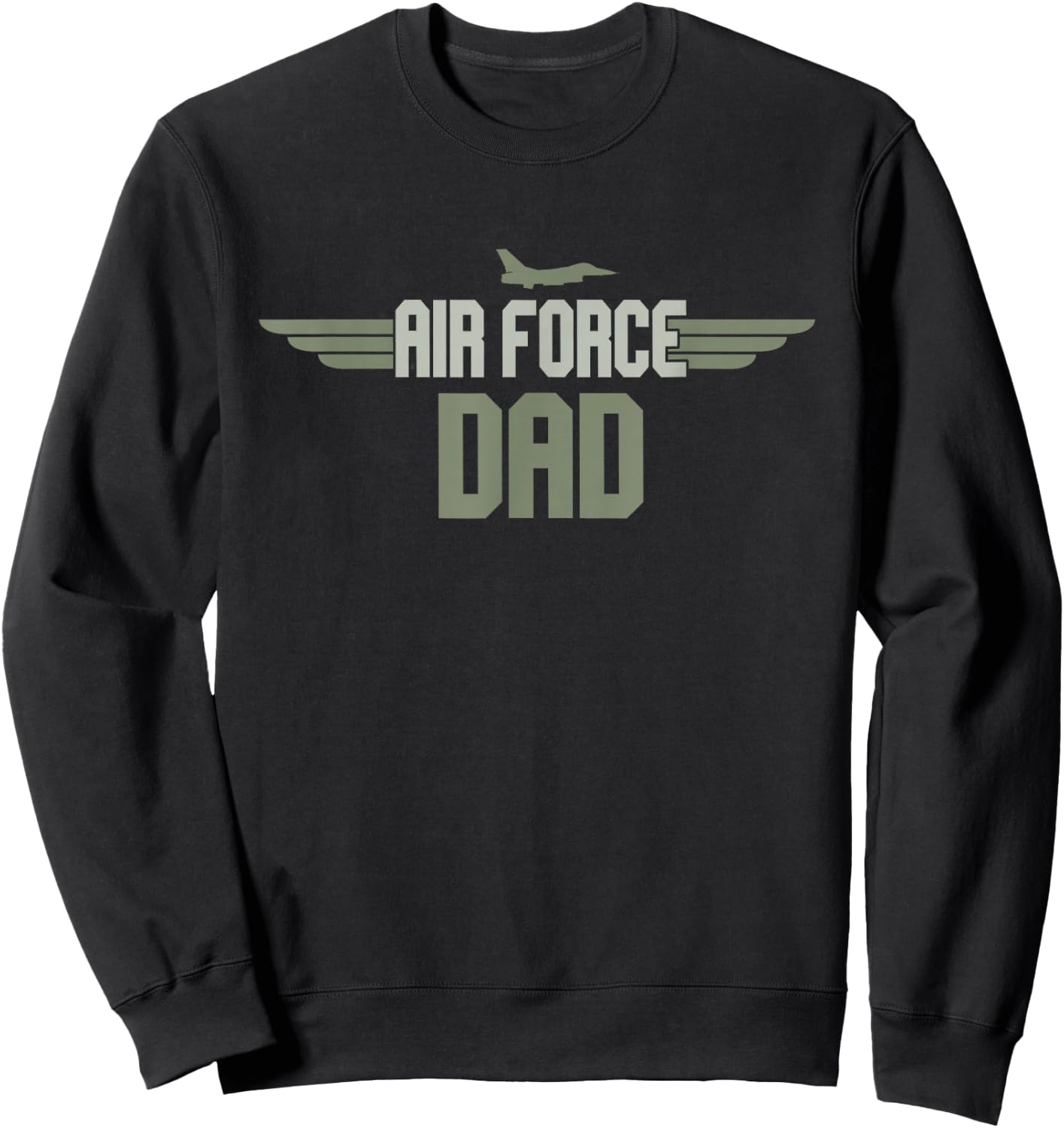 Air Force Dad United States US Air Force Father's Day 2023 Sweatshirt - Sweatshirt | Black