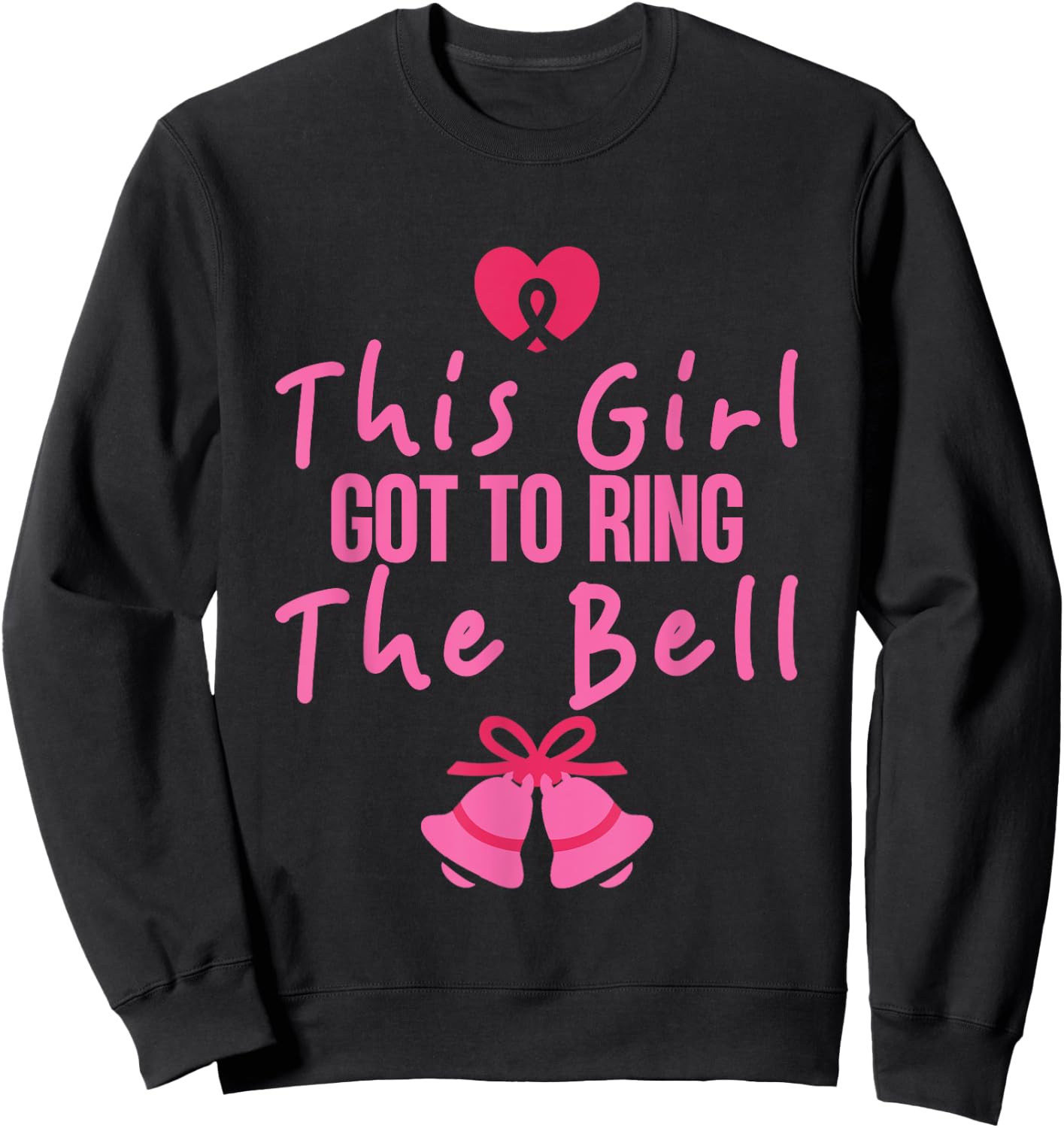 This Girl Got To Ring The Bell Sweatshirt - Sweatshirt | Black