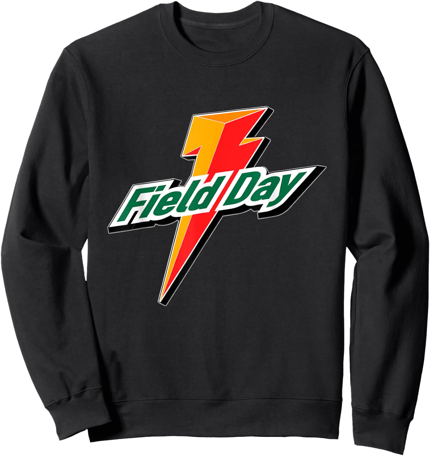 Fun Field-Day, Gym Class, Last-Day of School Gym Teacher Sweatshirt - Sweatshirt | Black
