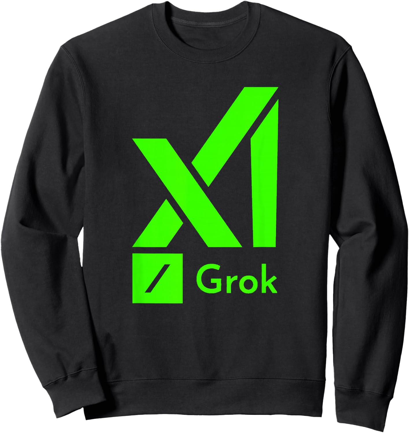 Grok AI - Artificial Intelligence for Freedom of Speech Sweatshirt - Sweatshirt | Black
