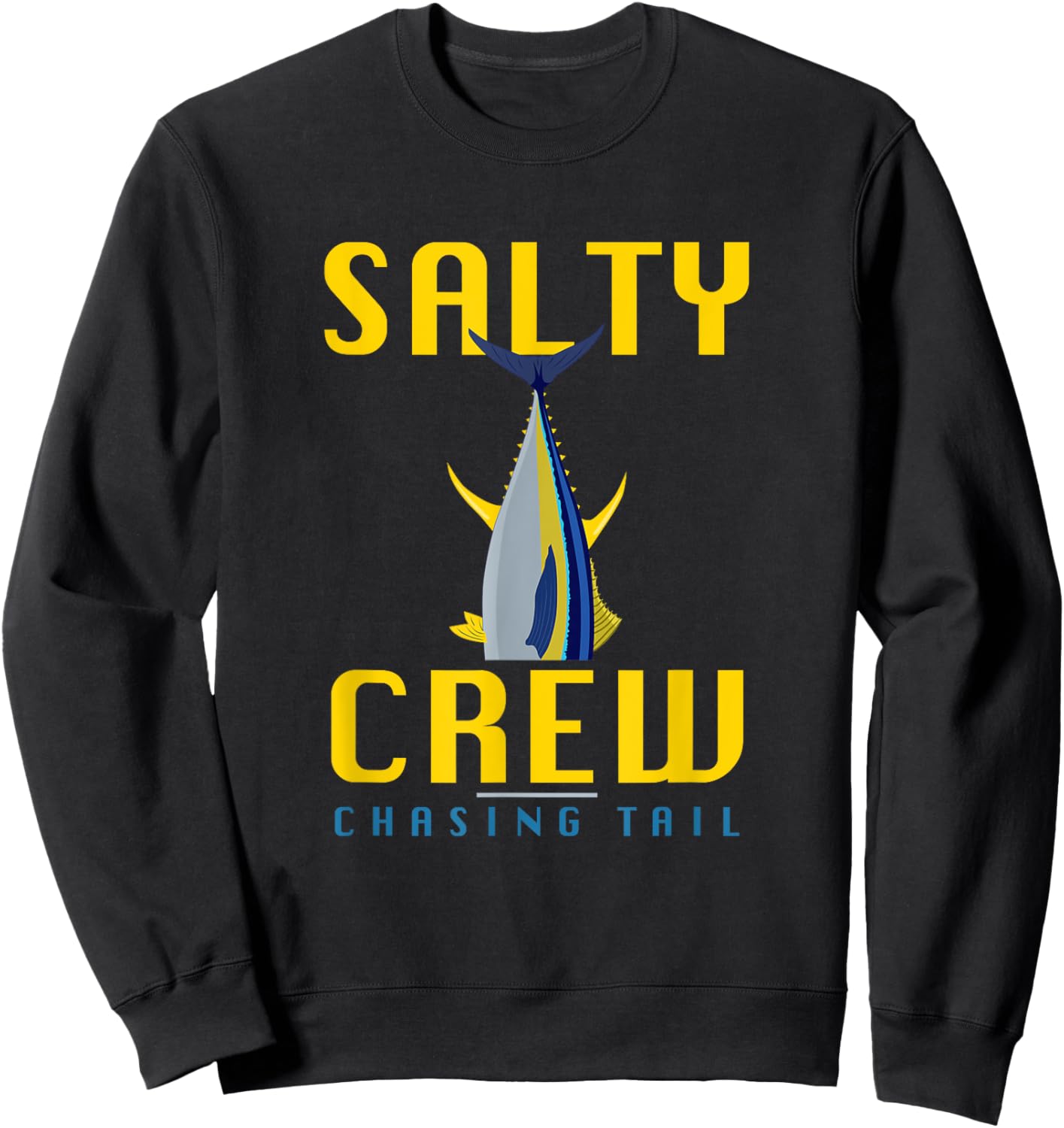 Salty Crew - Chasing Tail Sweatshirt - Sweatshirt | Black