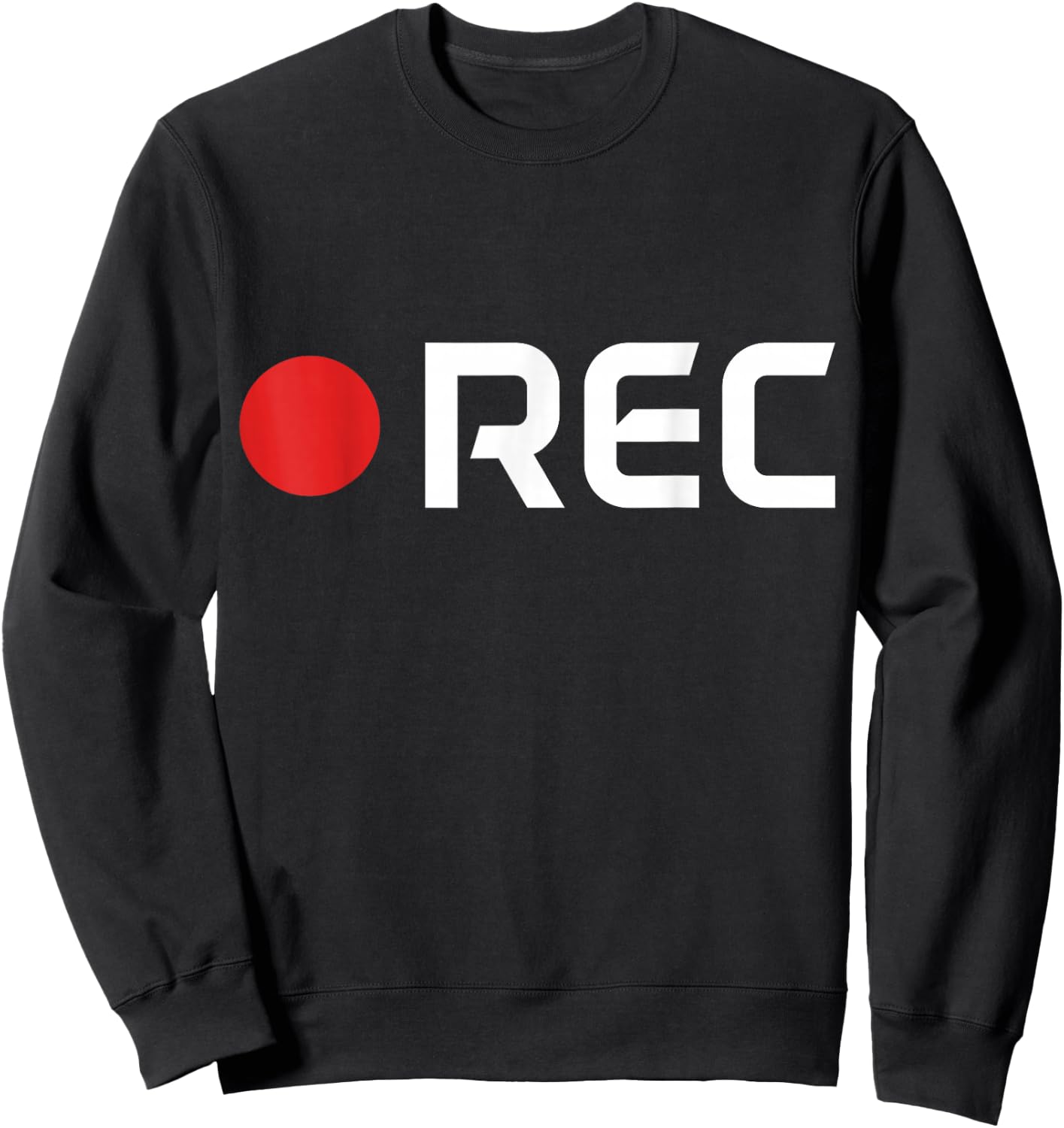 Cameraman REC Camera Man Film Movie Director Filmmaker Sweatshirt - Sweatshirt | Black