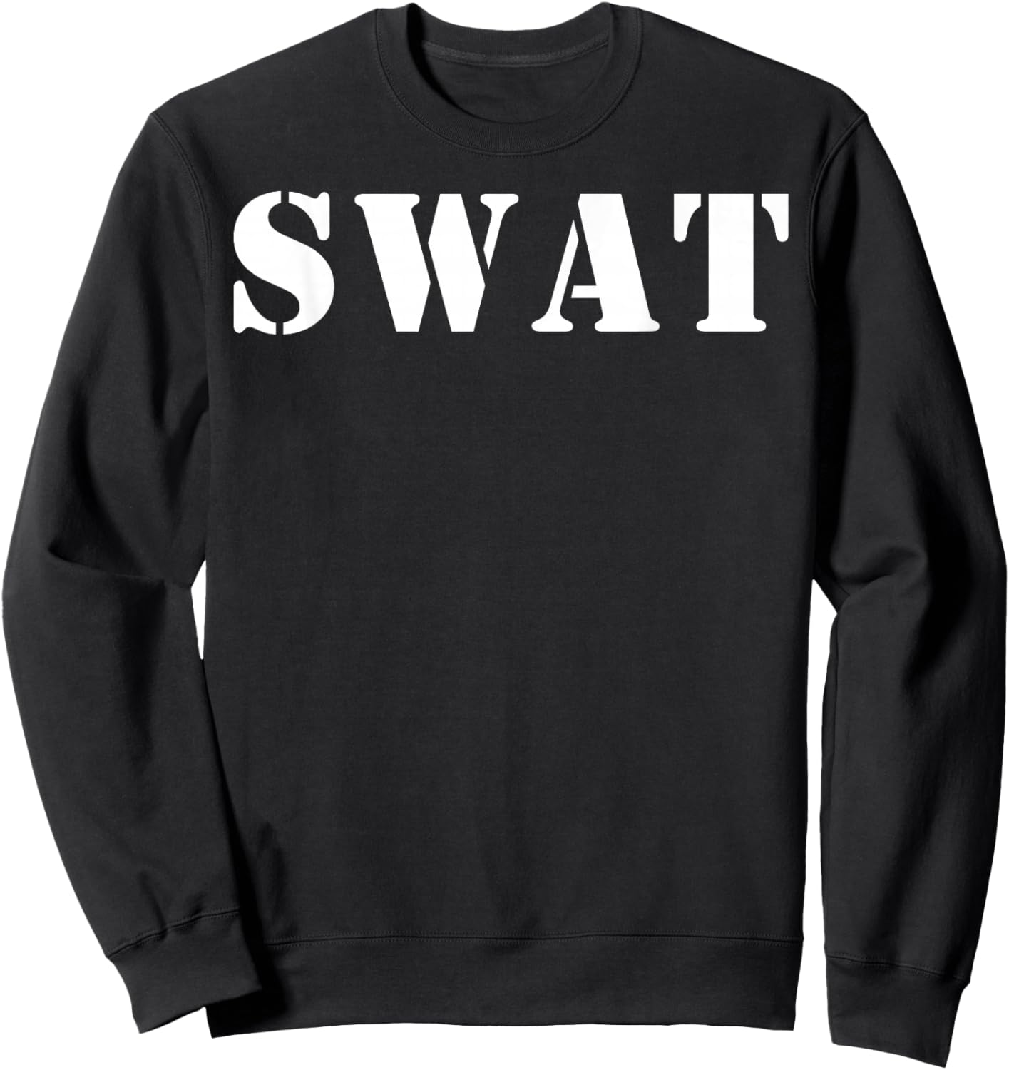 SWAT Team Police Sheriff Sweatshirt - Sweatshirt | Black