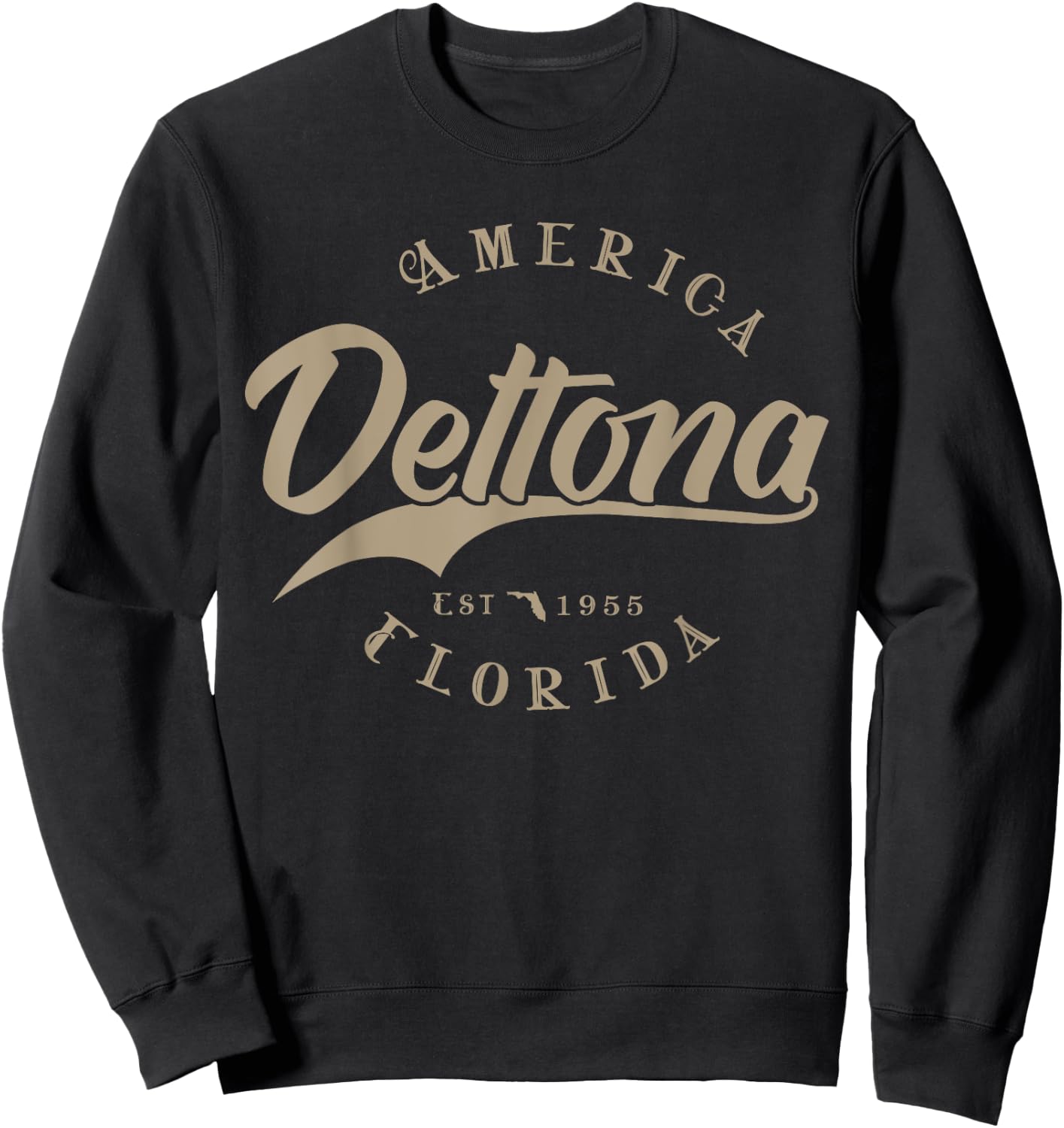 Deltona FL | Florida Sweatshirt - Sweatshirt | Black