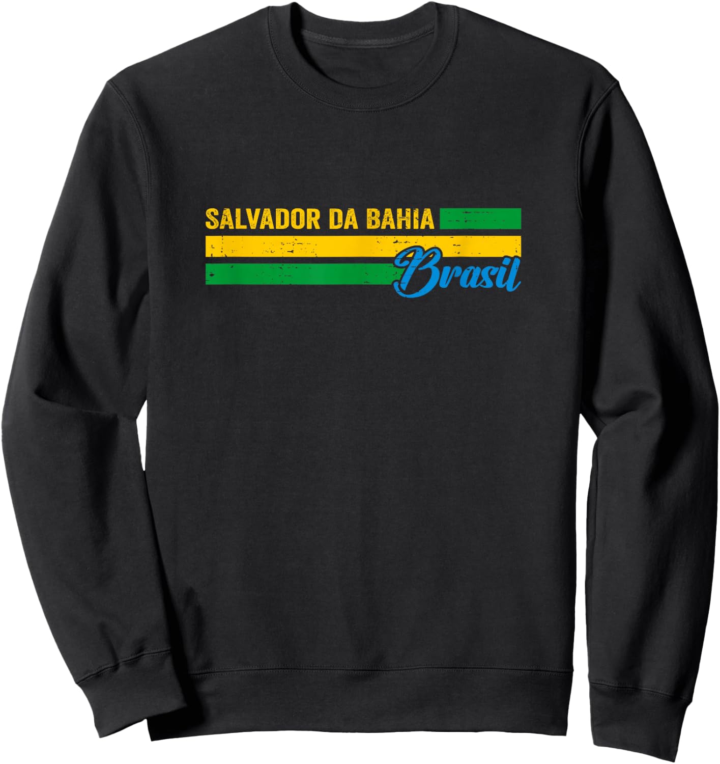 Salvador da Bahia Brazil Holiday Souvenir Sweatshirt - Sweatshirt | Black