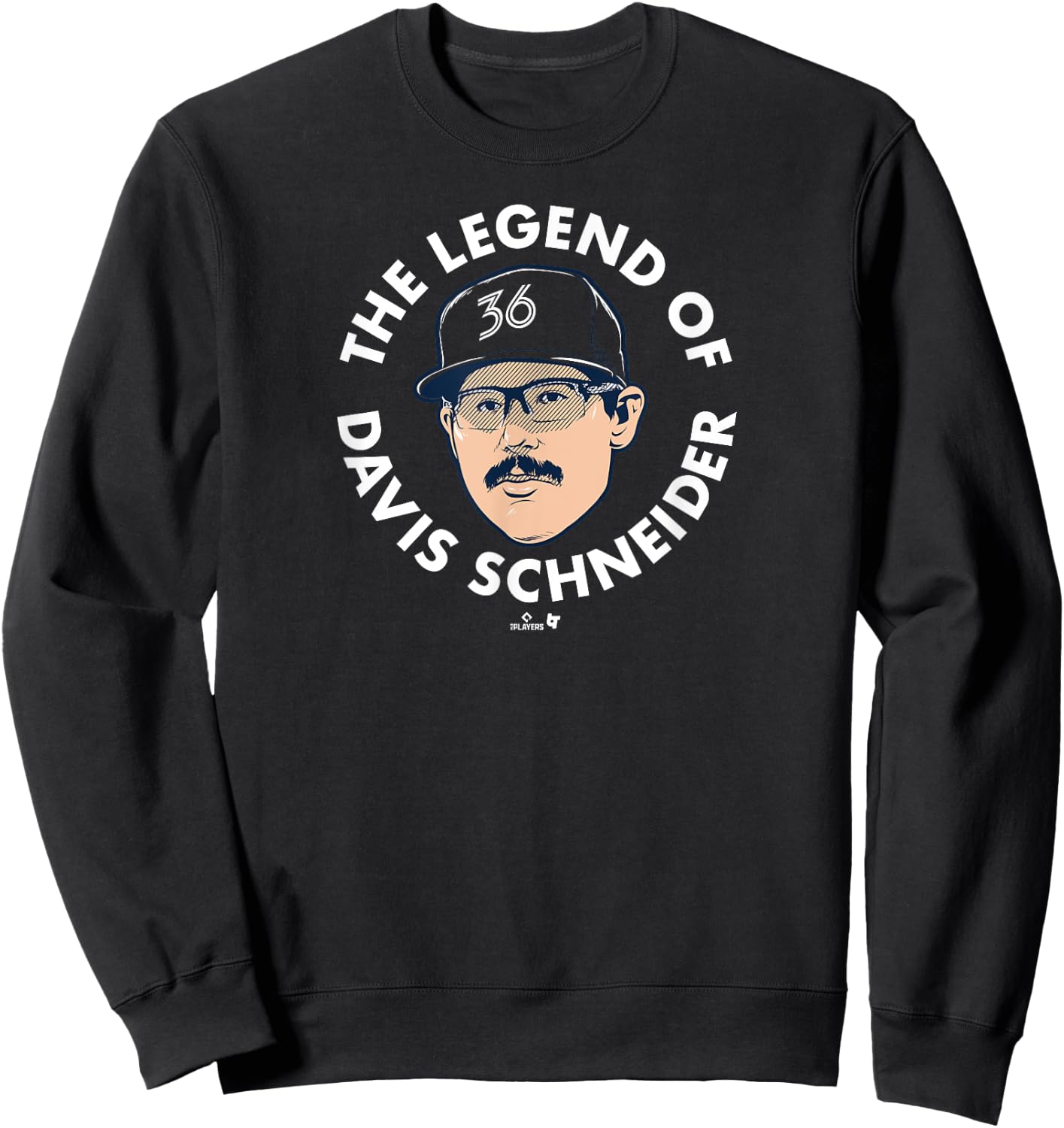 The Legend of Davis Schneider - Toronto Baseball Sweatshirt - Sweatshirt | Black