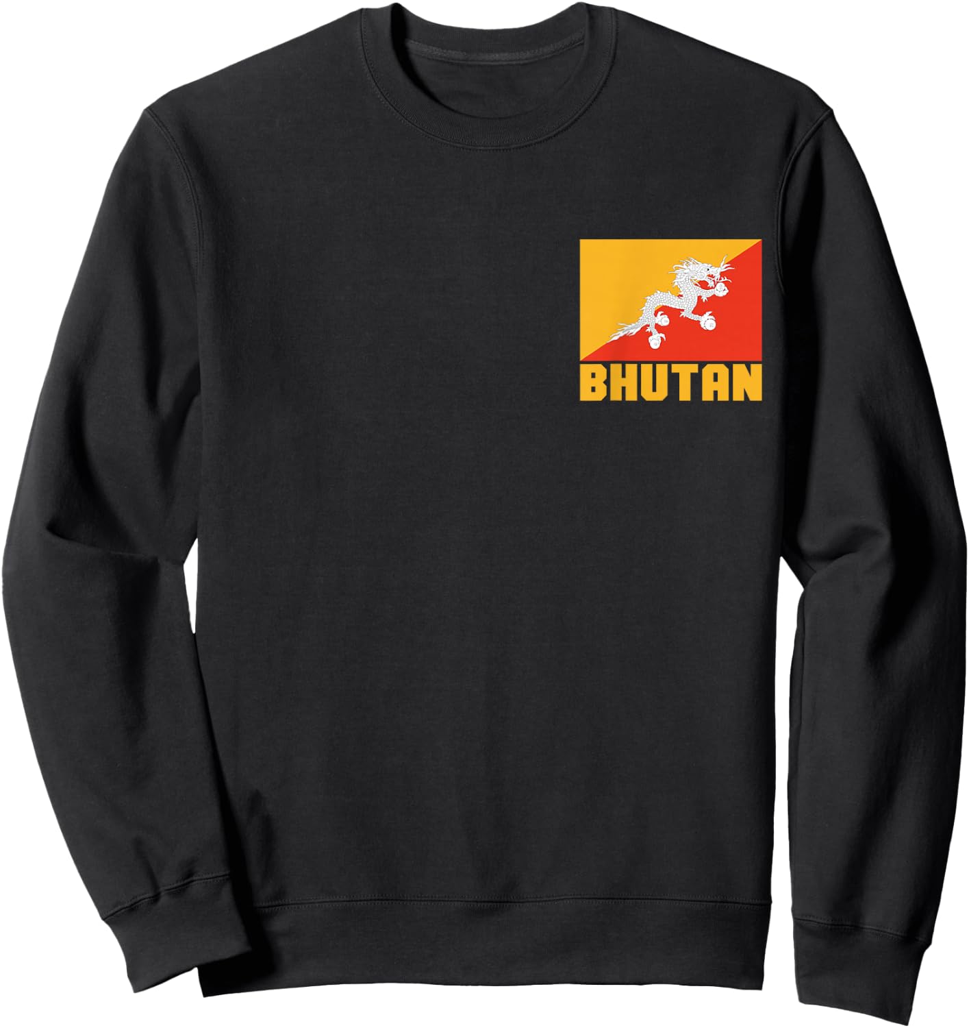 Bhutan Sweatshirt - Sweatshirt | Black