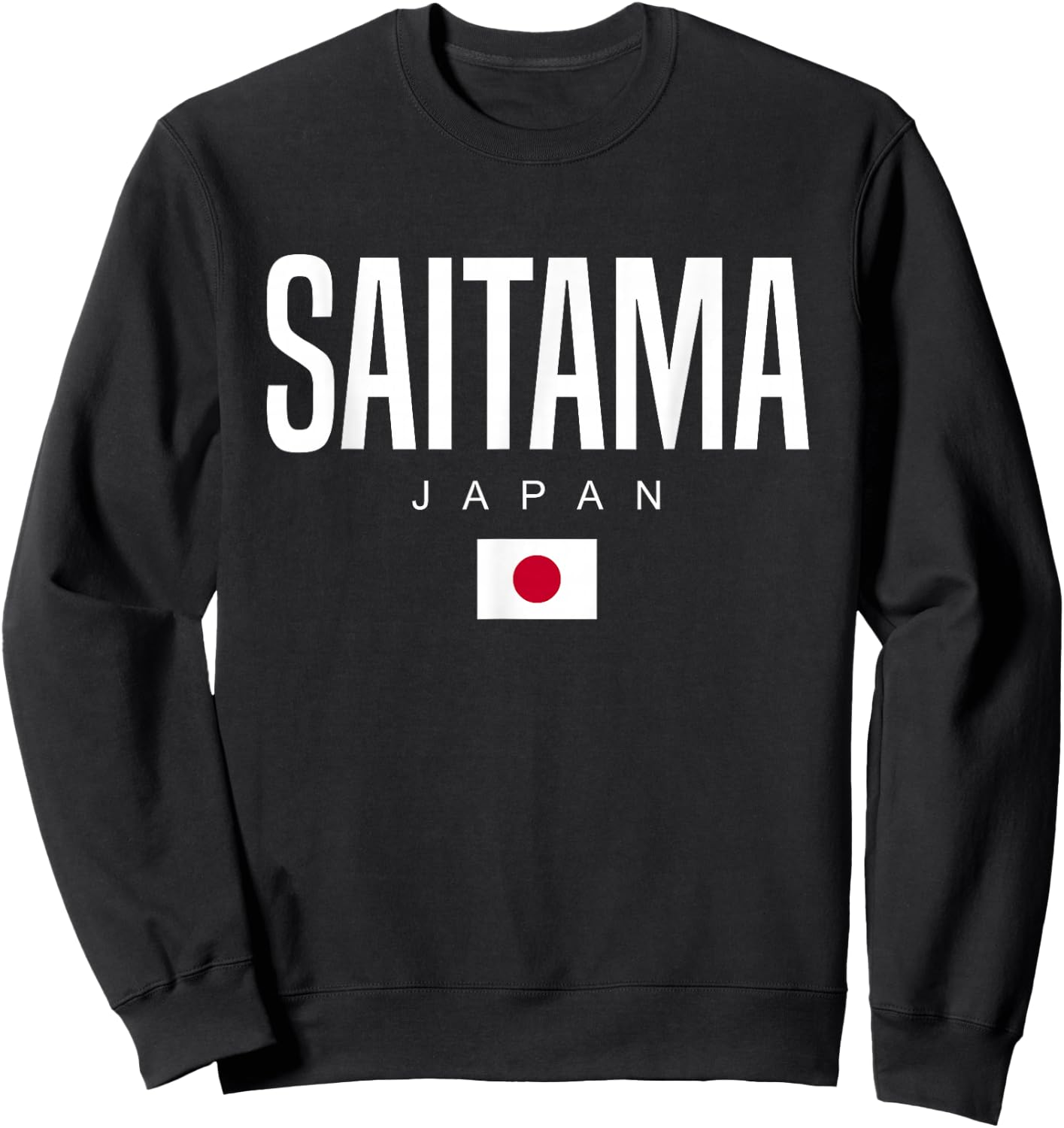 Saitama Japan Sweatshirt - Sweatshirt | Black