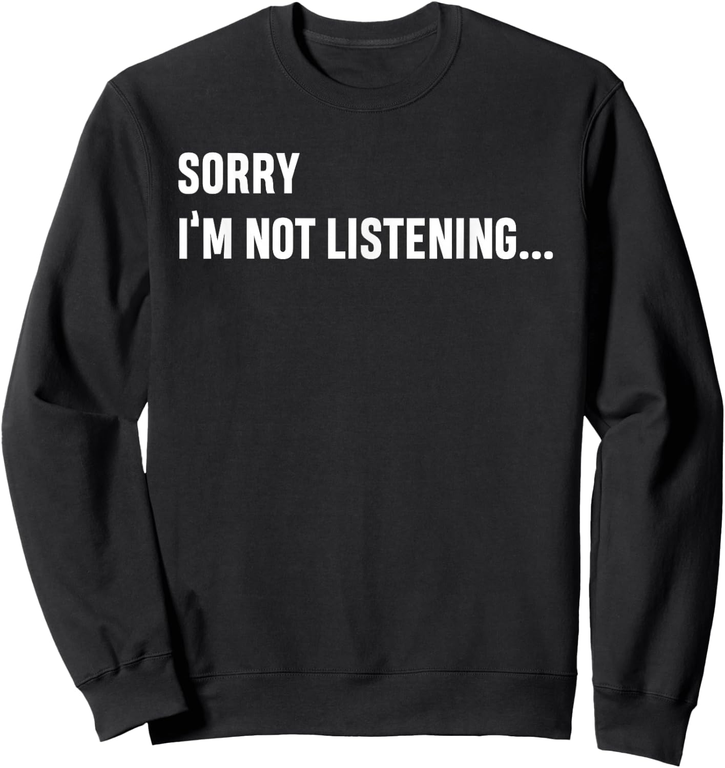 Cool Trendy Anti Social Funny Sarcastic T Shirt for Teen Sweatshirt - Sweatshirt | Black