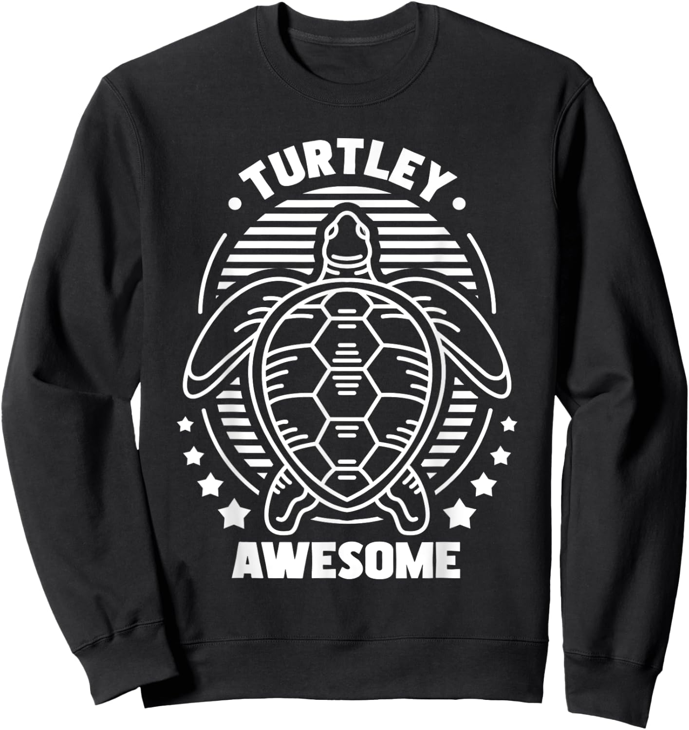 Turtley Awesome - Turtle Owner Wildlife Animal Lover Sweatshirt - Sweatshirt | Black