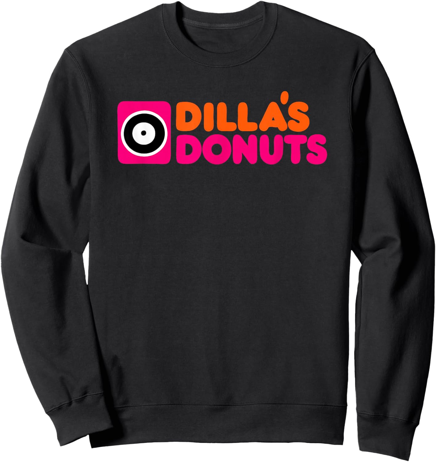 J Dillas Donuts Hiphop Jay Dee Sweatshirt - Sweatshirt | Black