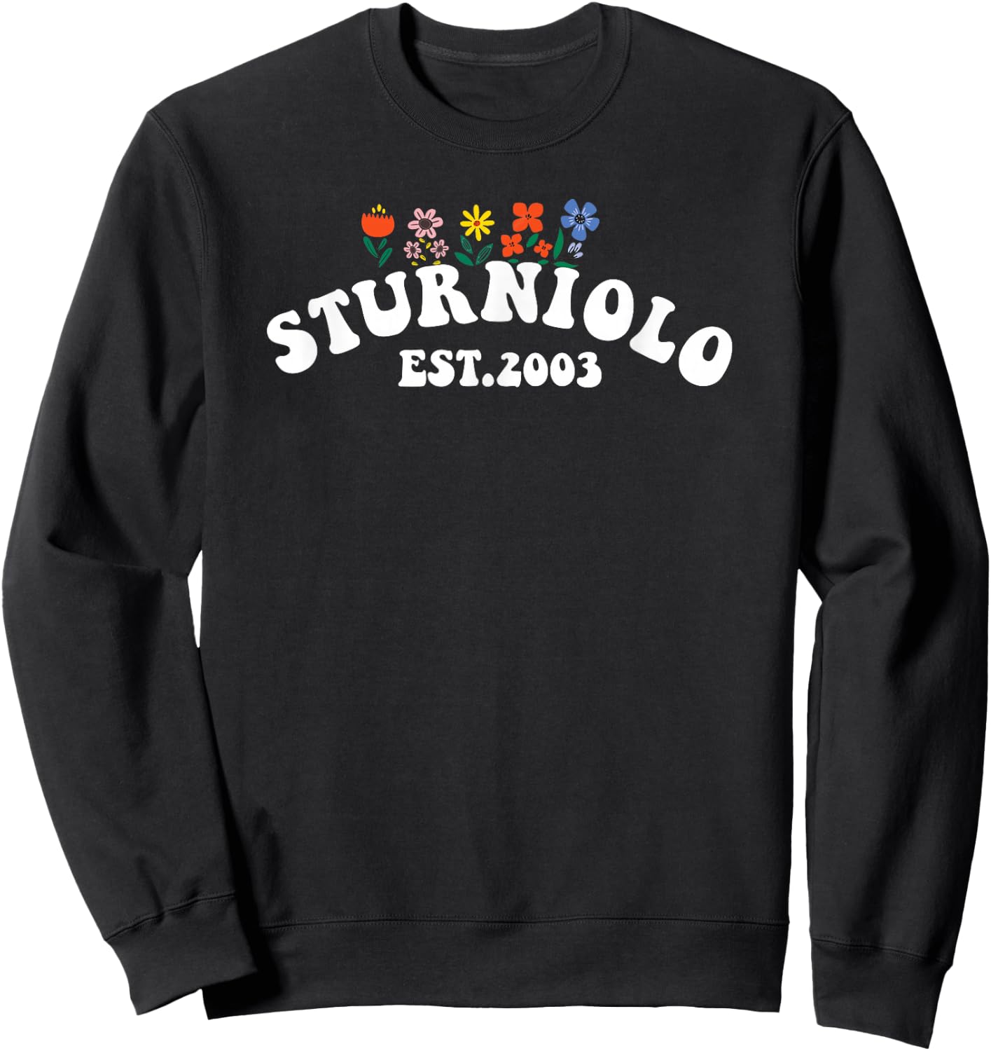 Sturniolo Triplets Women's Black Graphic - Small, Short Sleeve, , Classic Fit Sweatshirt - Sweatshirt | Black