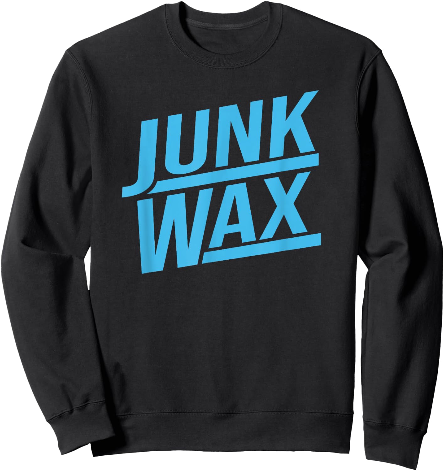 Junk Wax Funny Baseball Card Collector Trading Cards Sweatshirt - Sweatshirt | Black