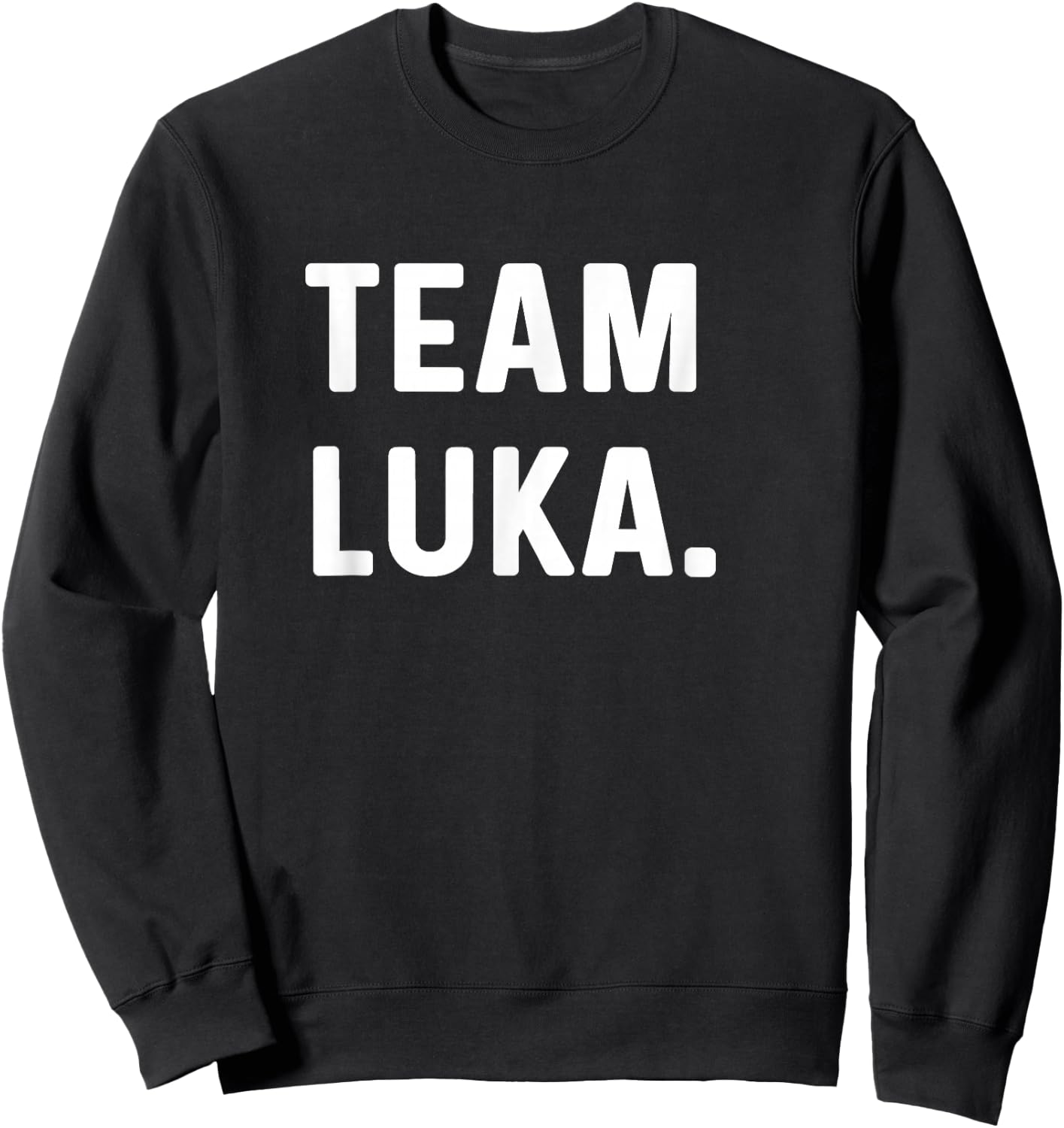 Team Luka Sweatshirt - Sweatshirt | Black