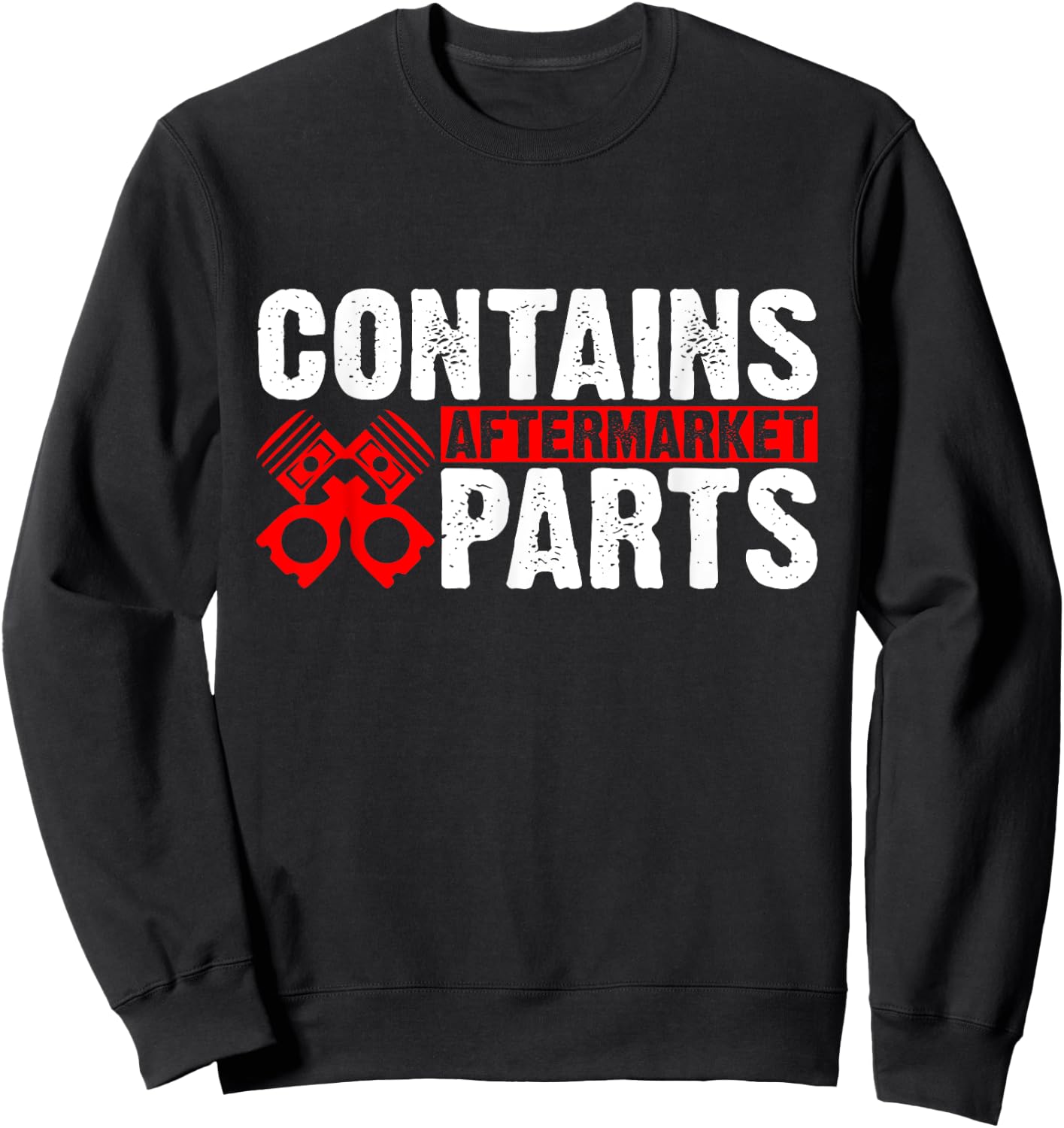SOMMAS Open Heart Bypass Surgery Contains Aftermarket Parts Sweatshirt - Sweatshirt | Black