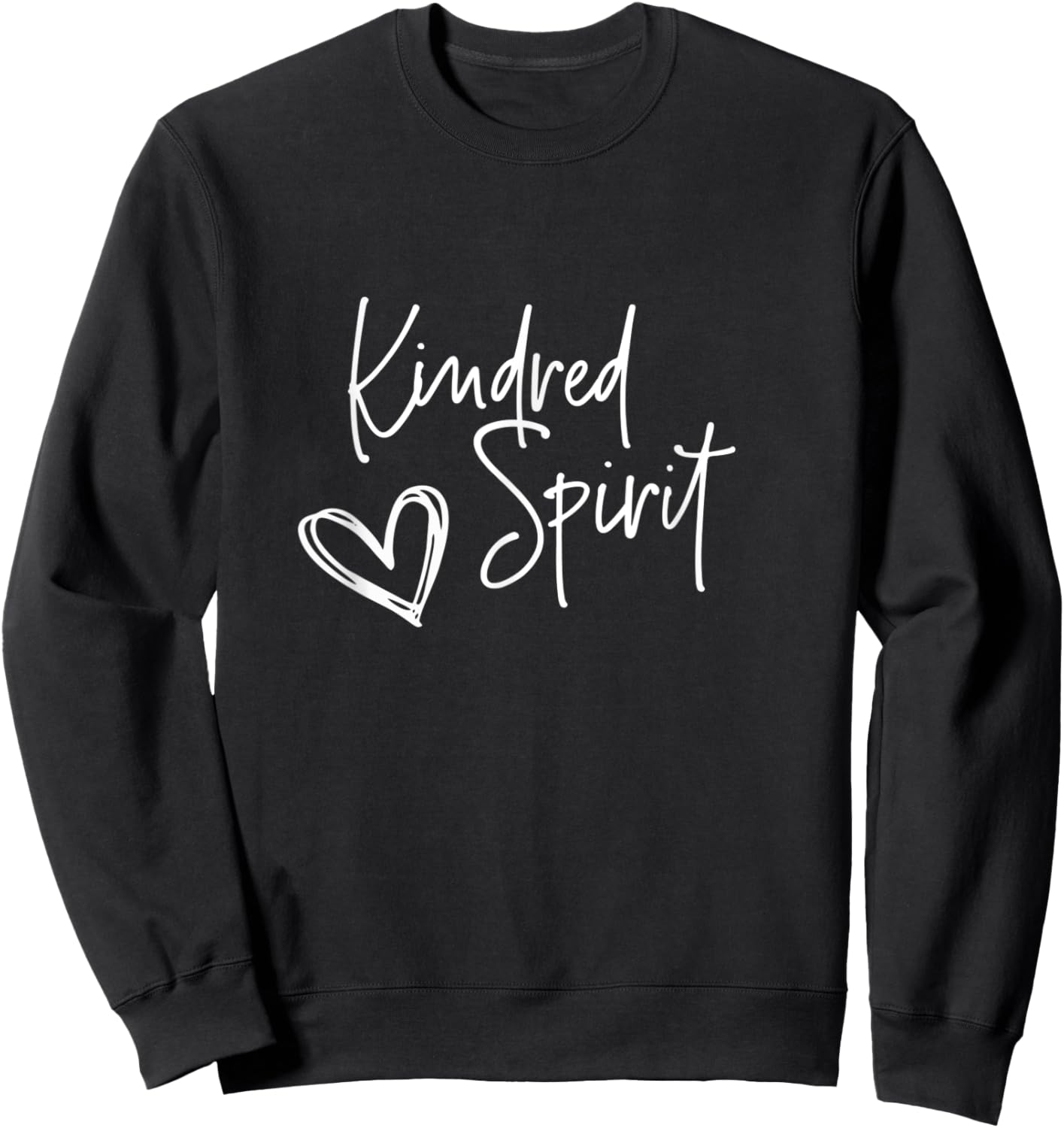 L.M. Montgomery Green Gables Quote Kindred Spirit Sweatshirt - Sweatshirt | Black