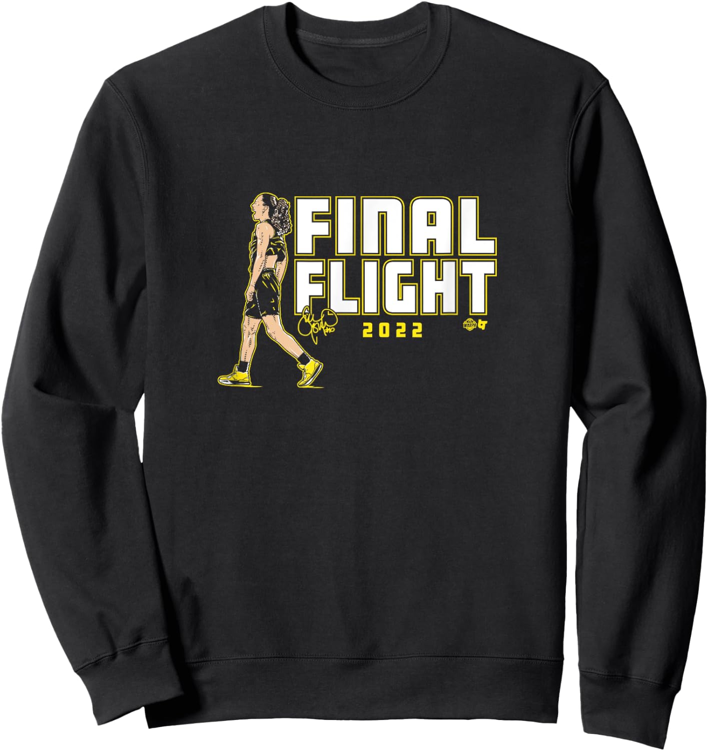 Sue Bird - Final Flight - Seattle Basketball Sweatshirt - Sweatshirt | Black