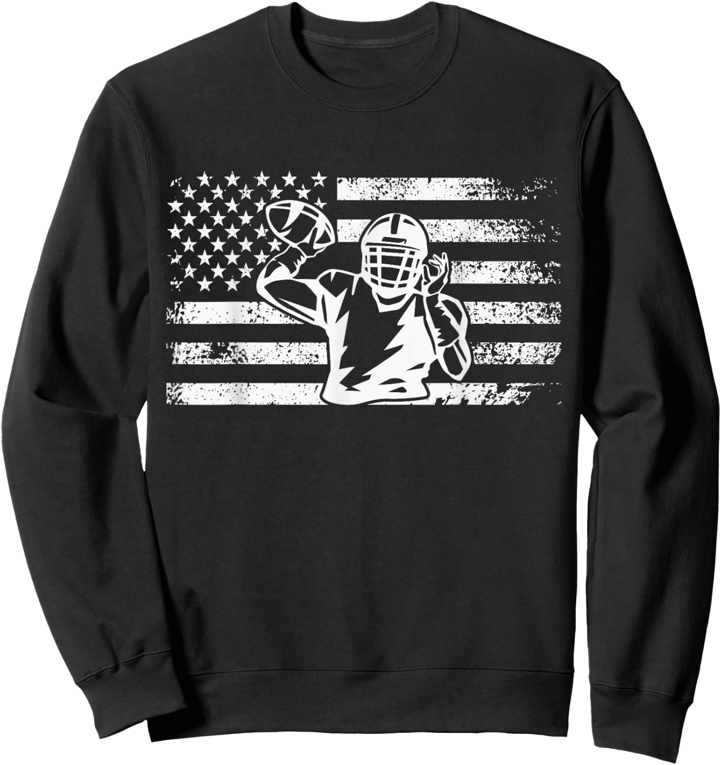 American Football Clothing - Football Sweatshirt - Sweatshirt | Black