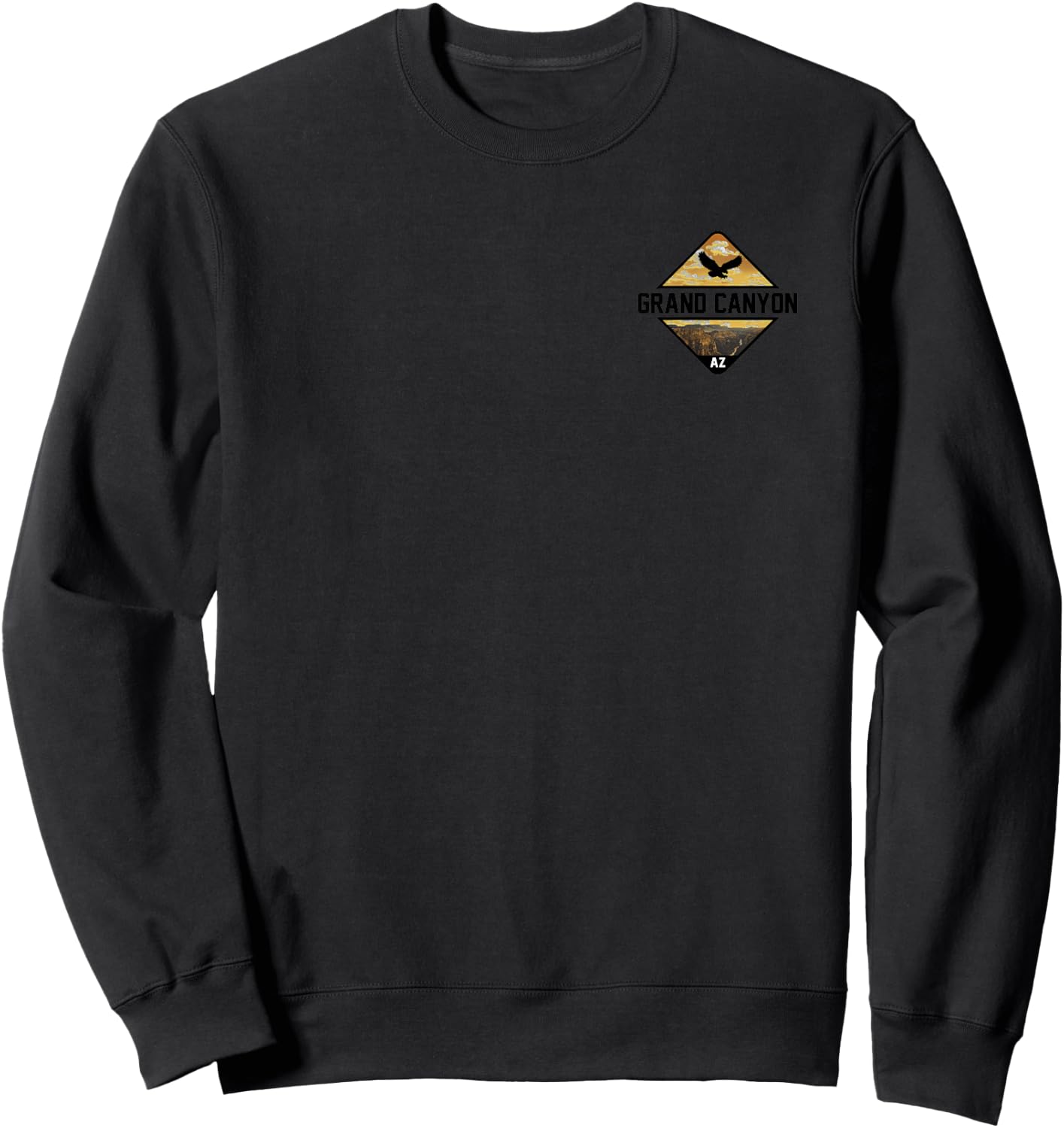 Grand Canyon National Park Graphic Sweatshirt - Sweatshirt | Black