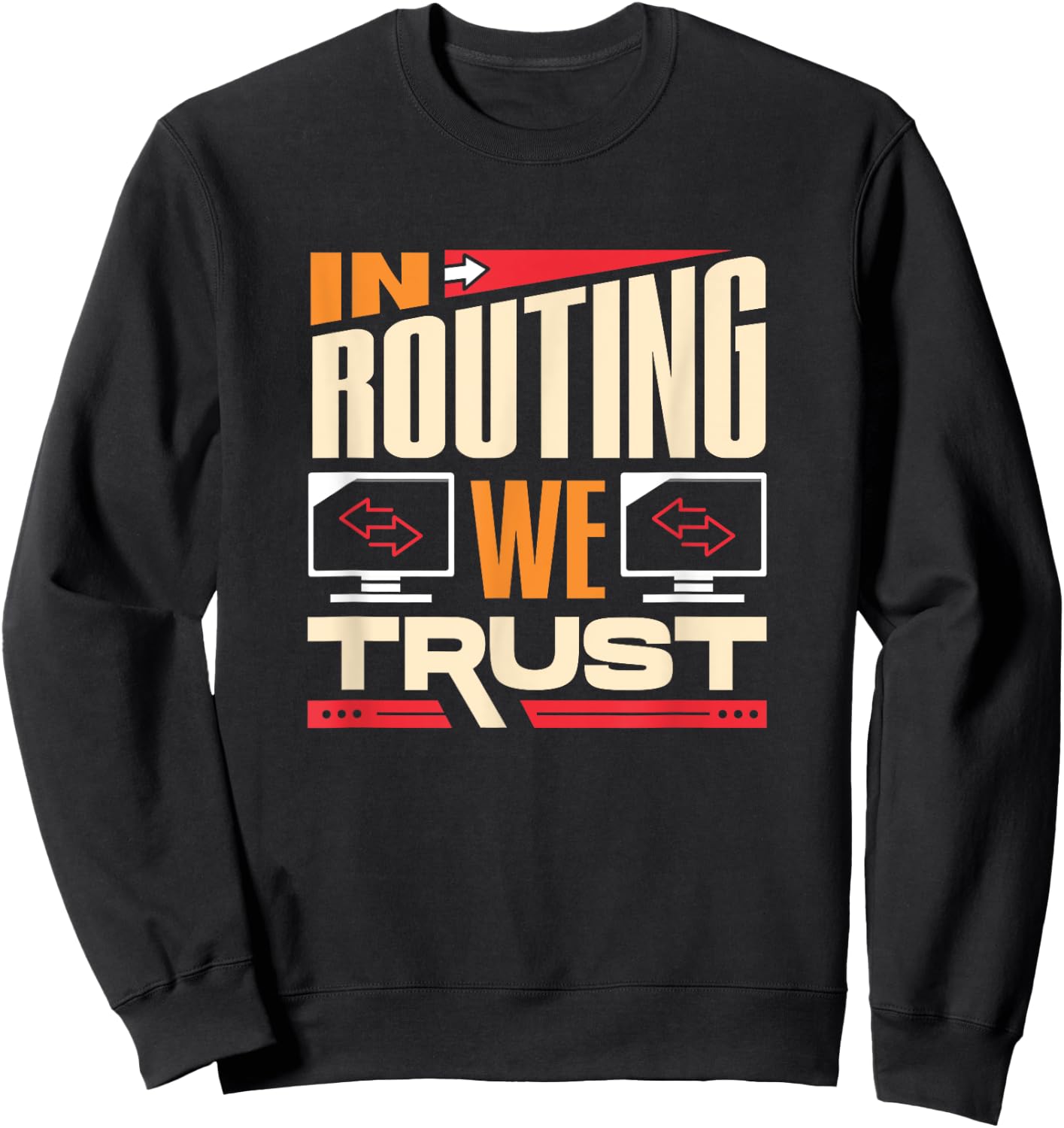 Network Admin Network Engineering Network Administrator Sweatshirt - Sweatshirt | Black
