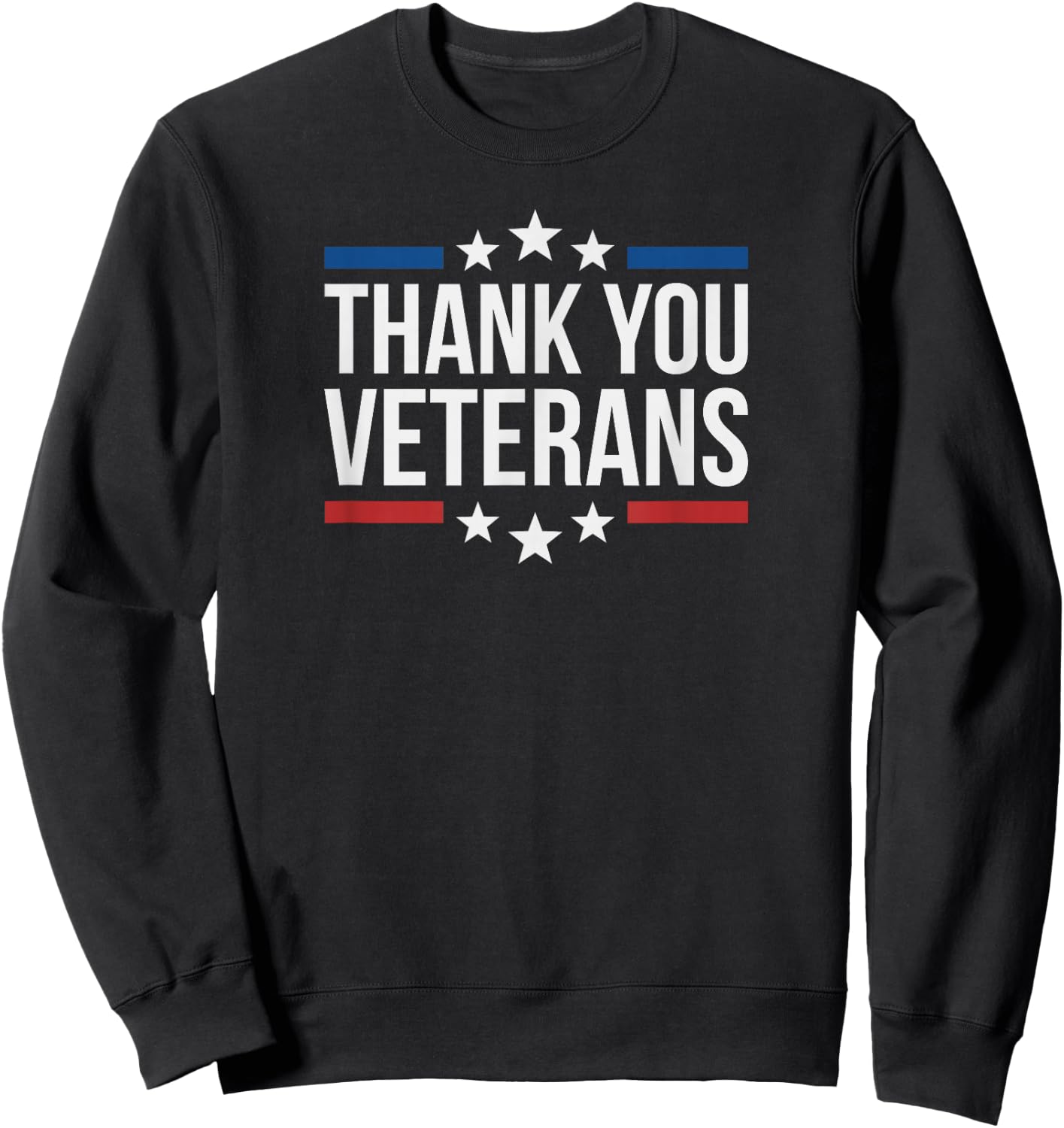 Thank You Veterans Sweatshirt - Sweatshirt | Black