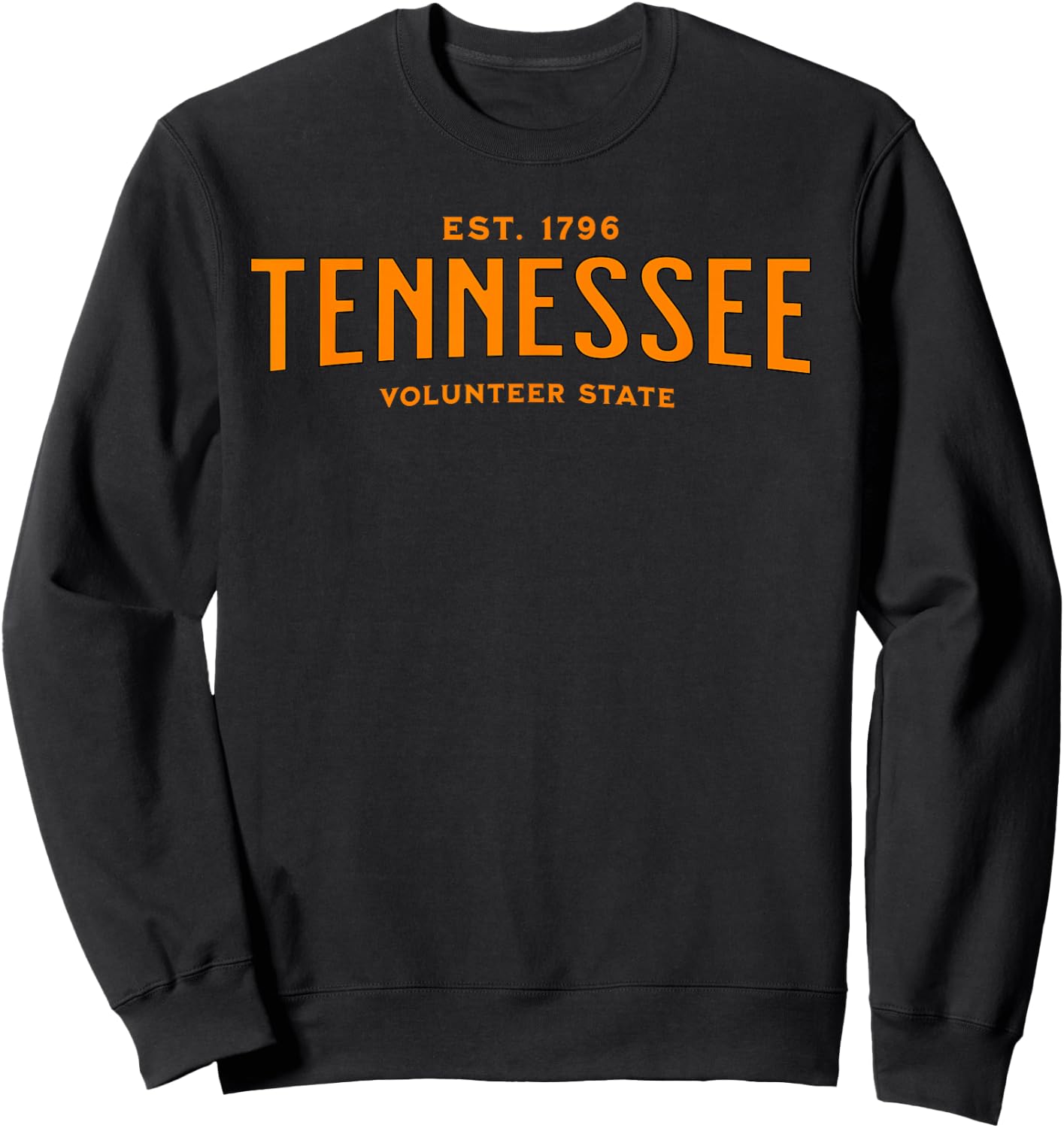 Classic Vintage Tennessee Volunteer State Sweatshirt - Sweatshirt | Black