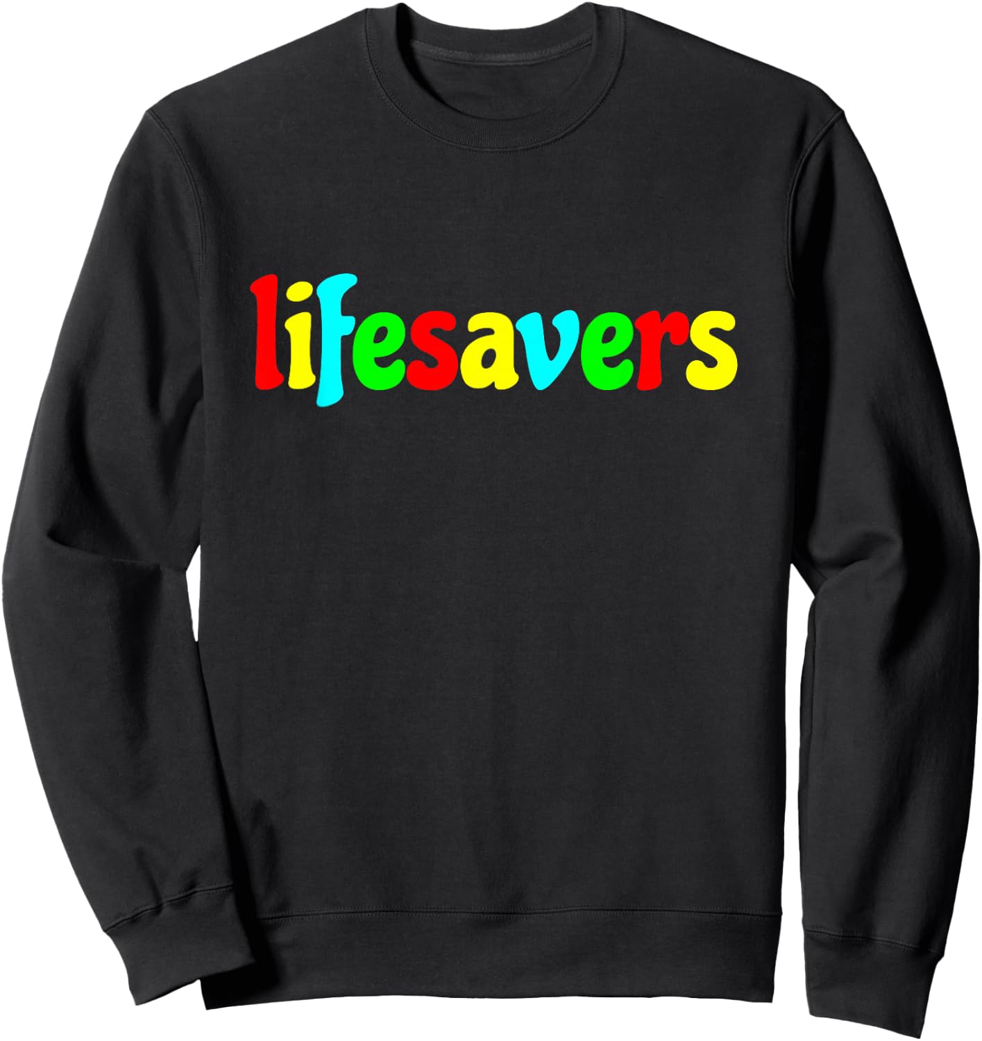 Lifesavers Sweatshirt - Sweatshirt | Black
