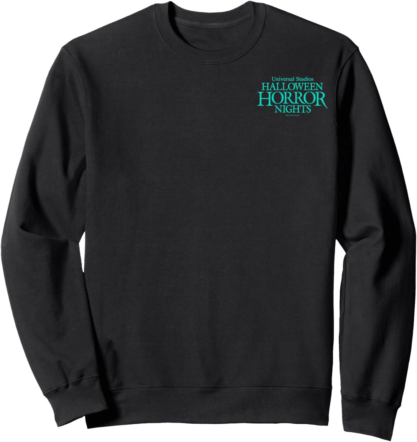 Halloween Horror Nights HHN Universal Monsters Front & Back Sweatshirt - Sweatshirt | Black