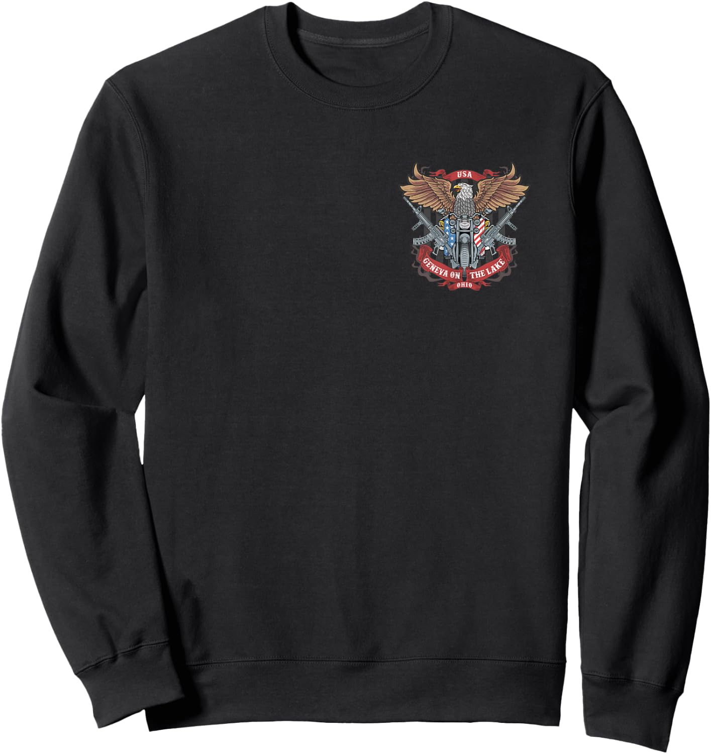 Geneva On The Lake Ohio Sweatshirt - Sweatshirt | Black