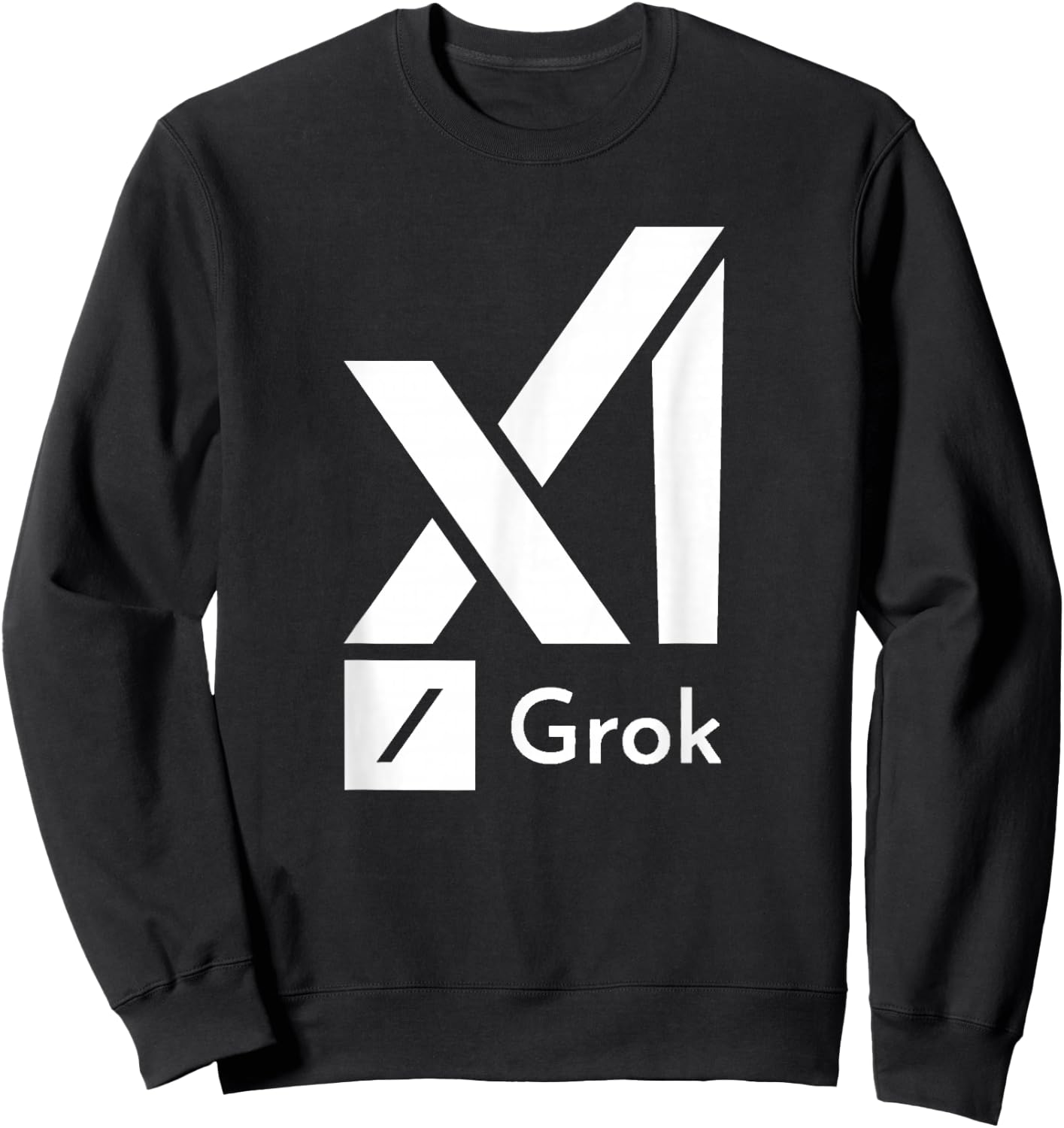 Grok AI - World's Funniest Artificial Intelligence Software Sweatshirt - Sweatshirt | Black