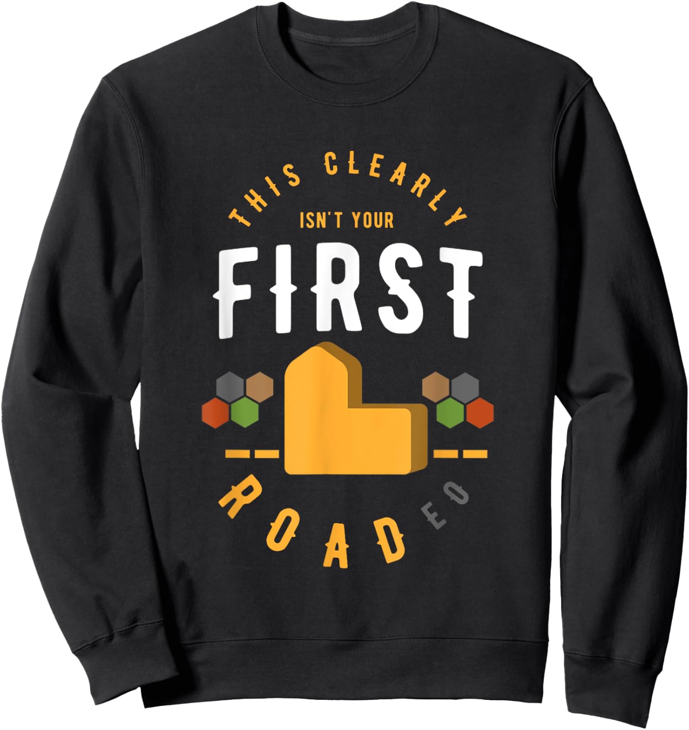 Settler or Dice for Board games and Role Playing Game or RPG Sweatshirt - Sweatshirt | Black