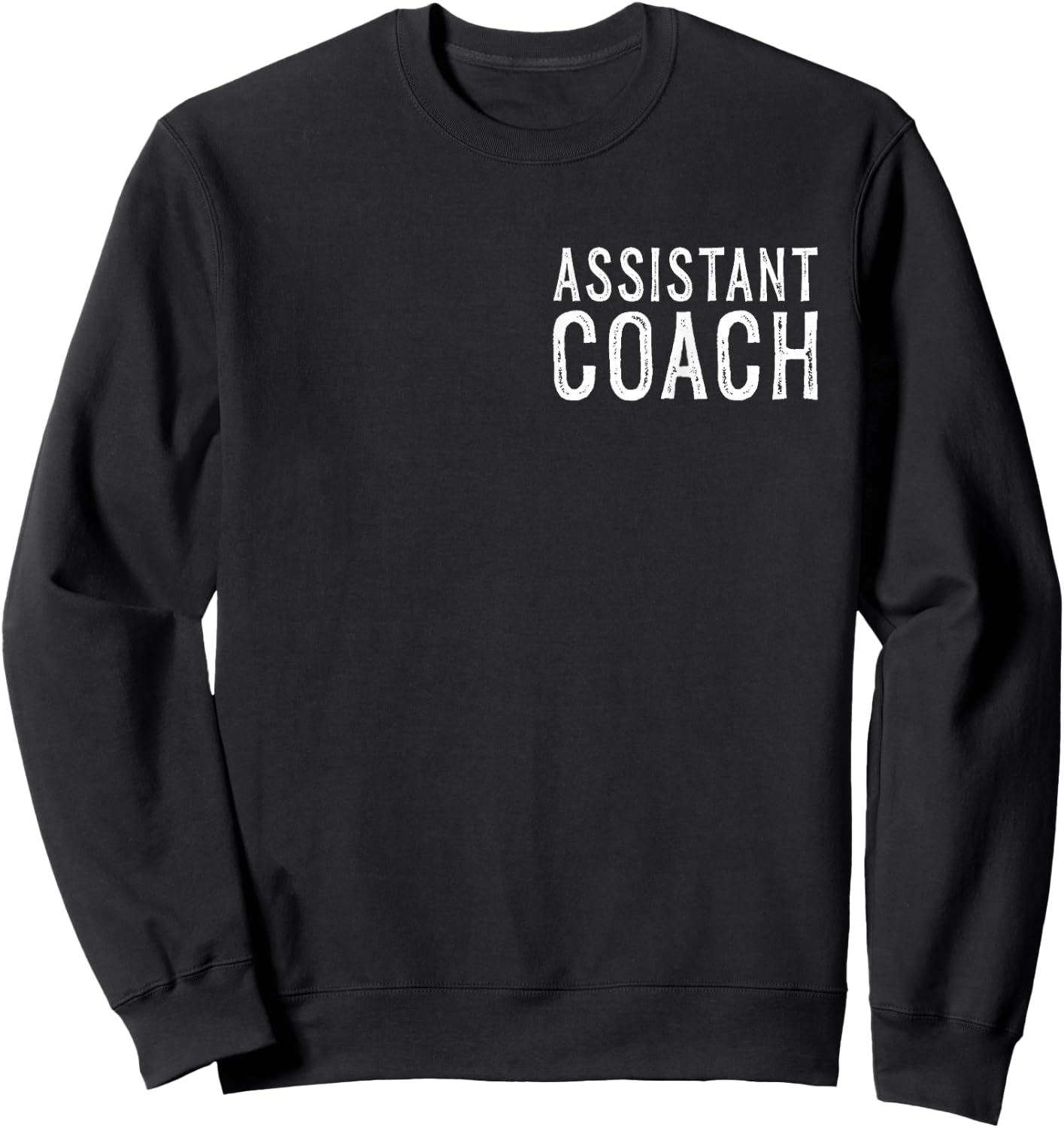 Assistant Coach Sweatshirt - Sweatshirt | Black