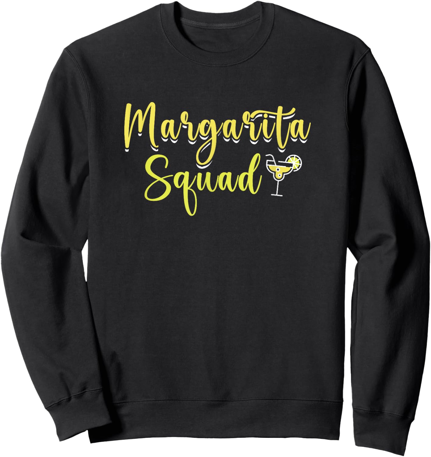 Margarita Squad - Cinco de Mayo Sweatshirt - Sweatshirt | Black