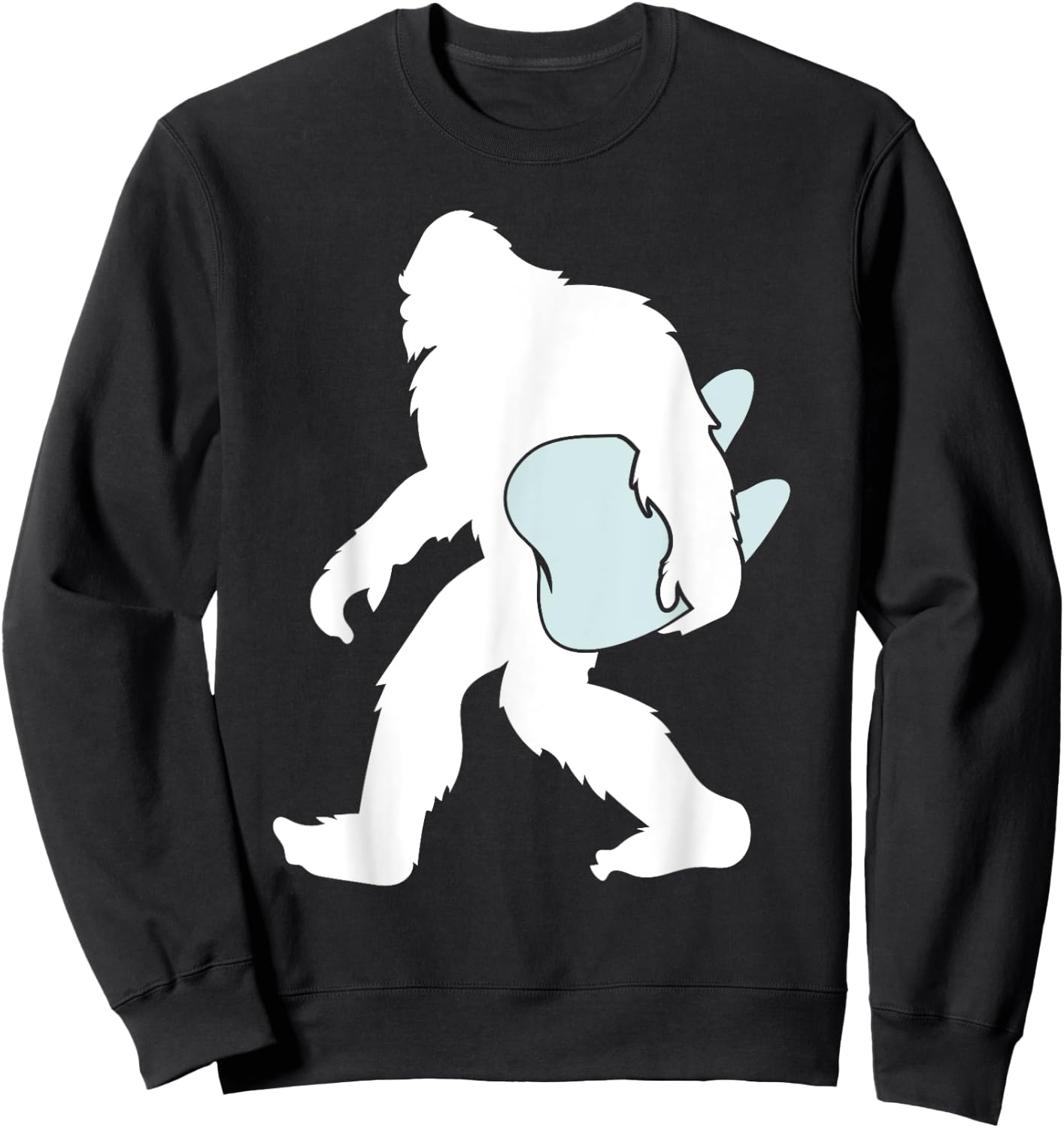 Funny Tooth Carry Dentist Yetti Bigfoot Sasquatch Sweatshirt - Sweatshirt | Black