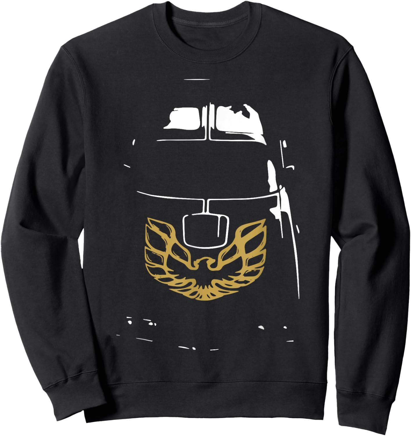 Black and White Bandit 1977 Snowman Classic Arts Cars Sweatshirt - Sweatshirt | Black
