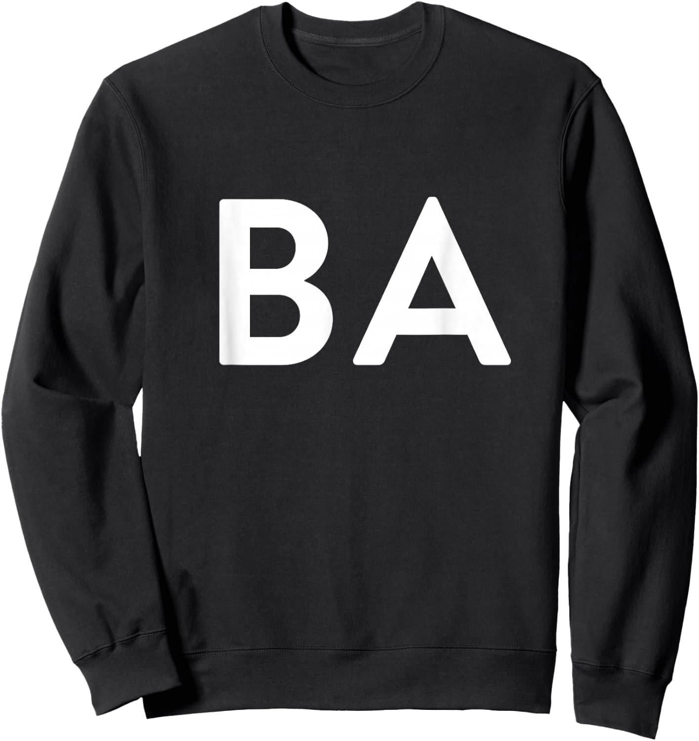BA - Cuba Two Part Combo Design - Cuban Flag Part 2 Sweatshirt - Sweatshirt | Black