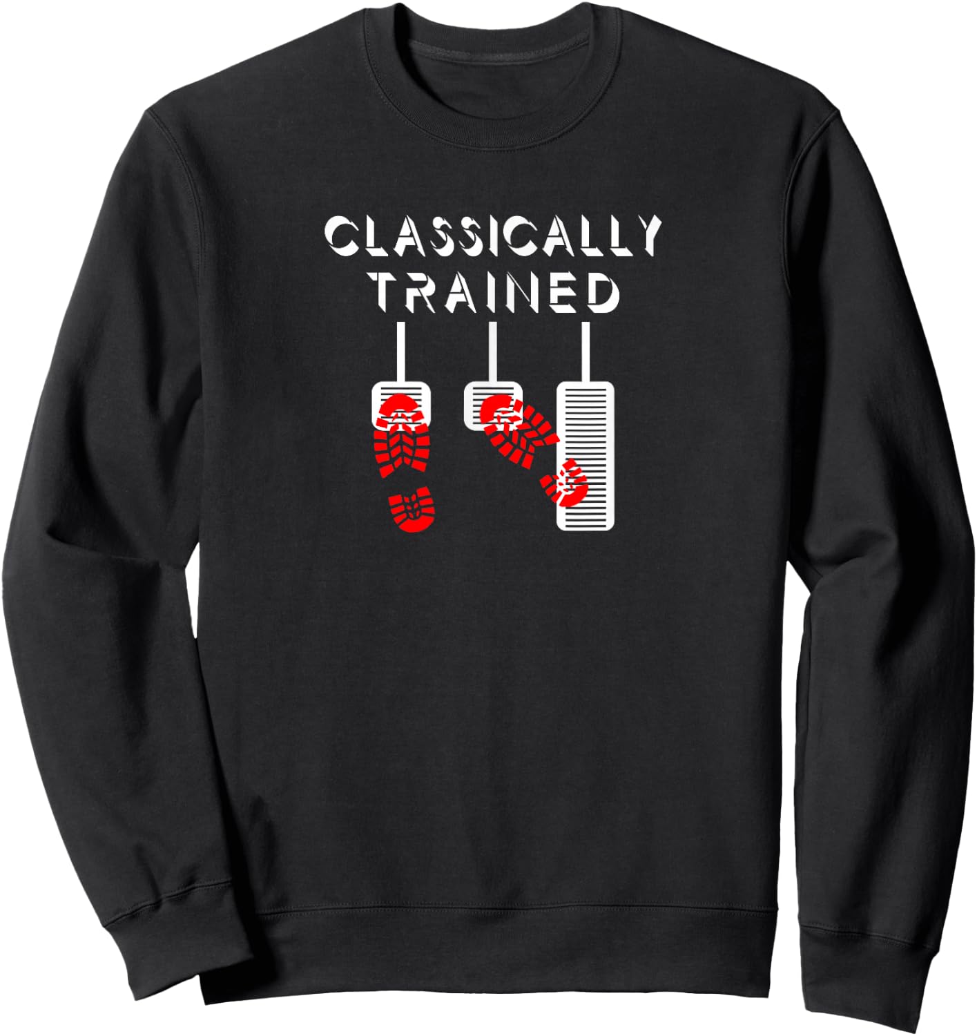 Manual Gear Shift Billet Shift Manual Transmission Sweatshirt - Sweatshirt | Black
