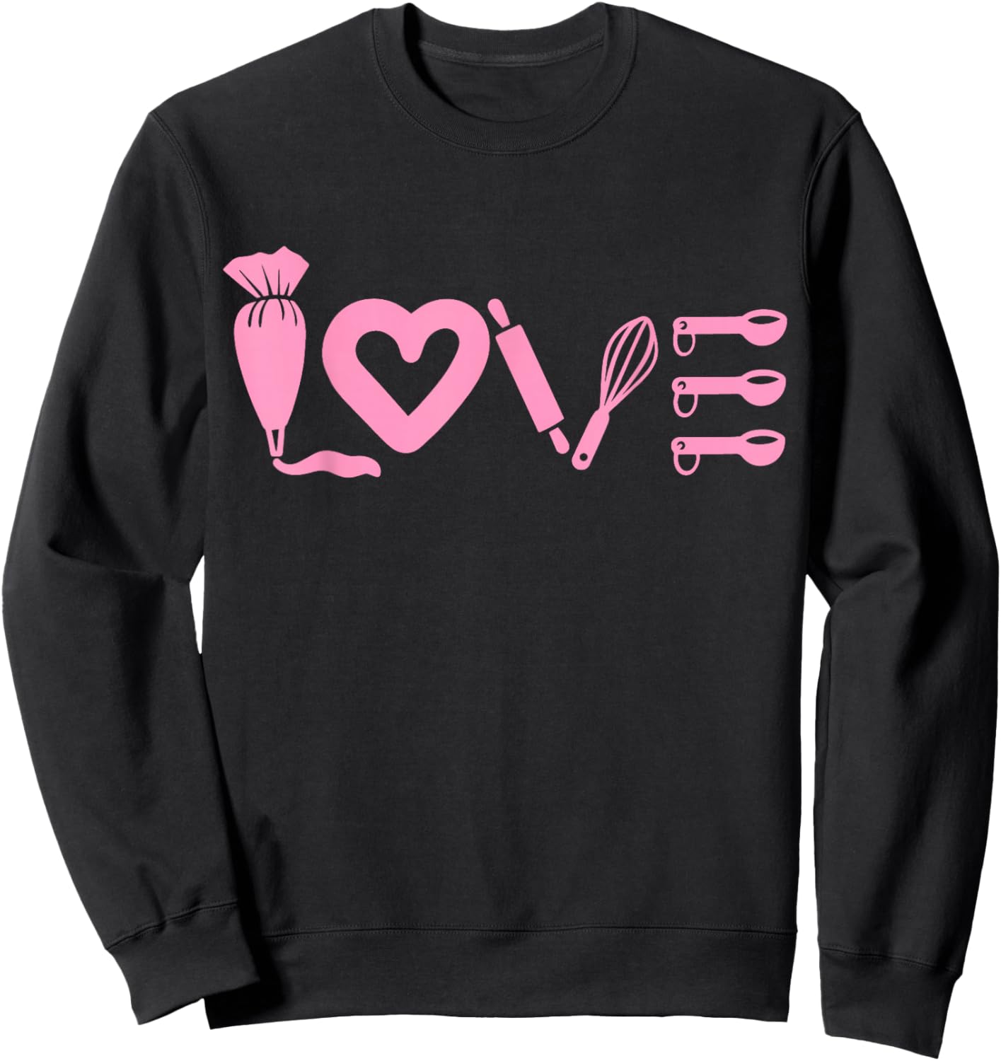 Baking Baker Sweatshirt - Sweatshirt | Black