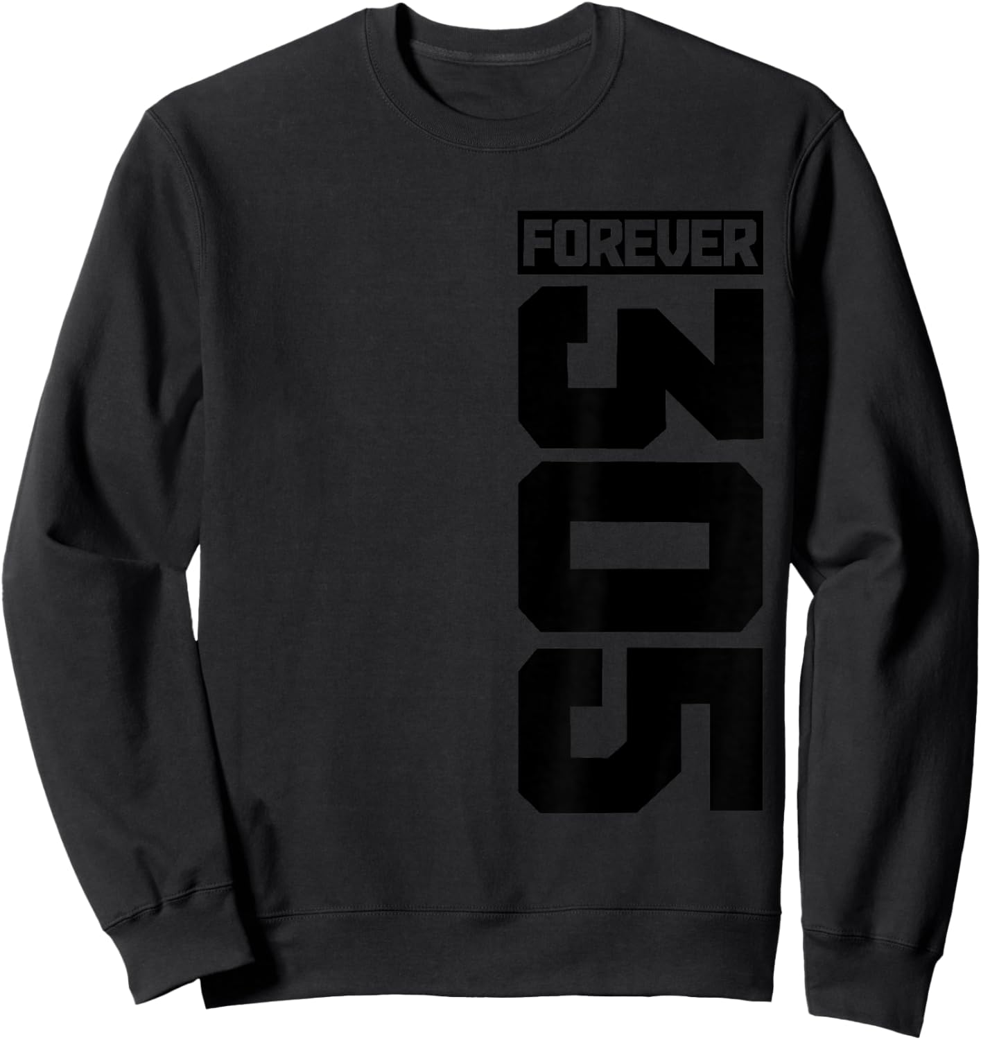 Miami Florida 305 Area Code Forever Vintage FL Sweatshirt - Sweatshirt | Black