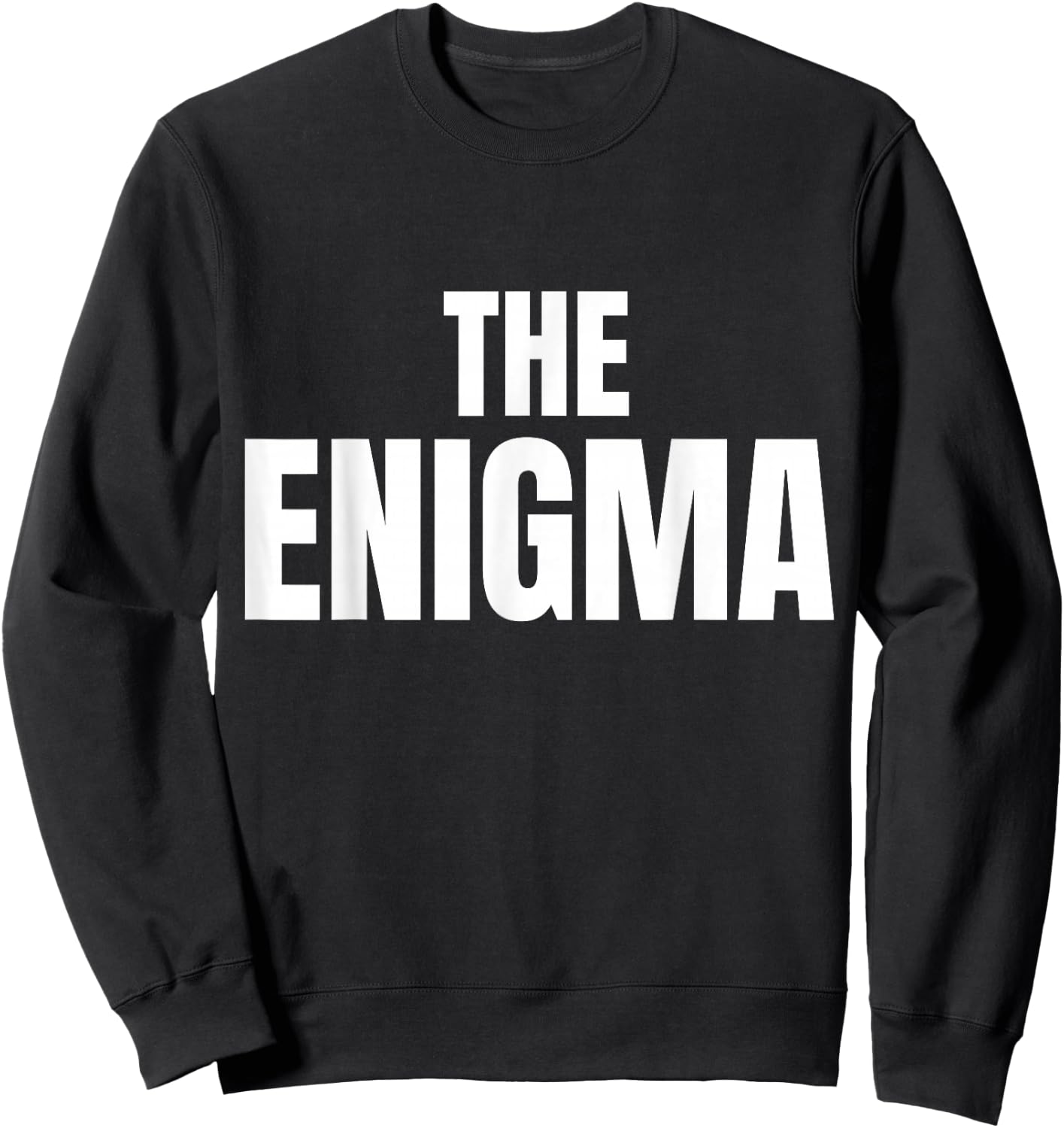 The Enigma Sweatshirt - Sweatshirt | Black