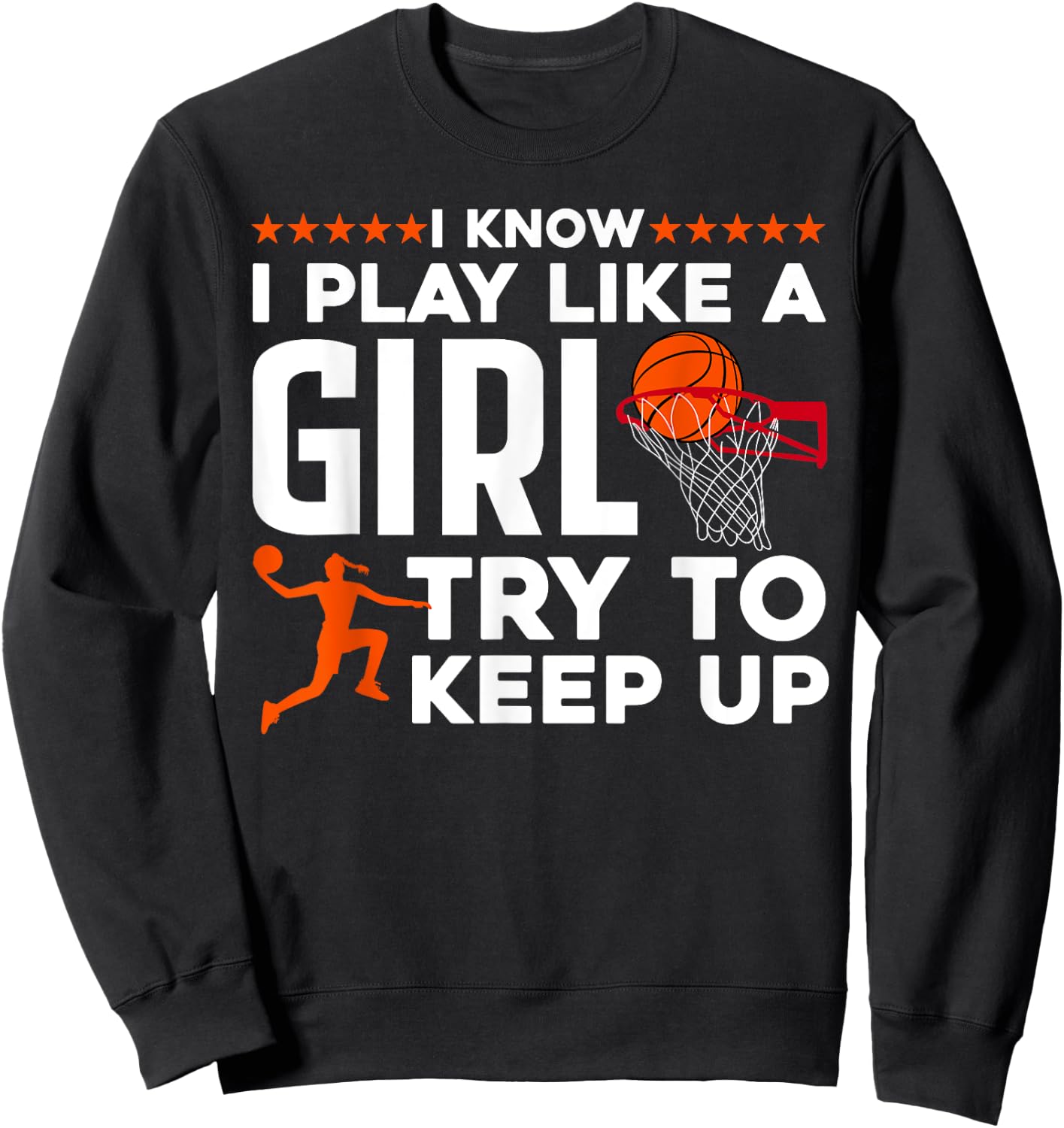 Cool Basketball For Girl Women College Basketball Team Coach Sweatshirt - Sweatshirt | Black