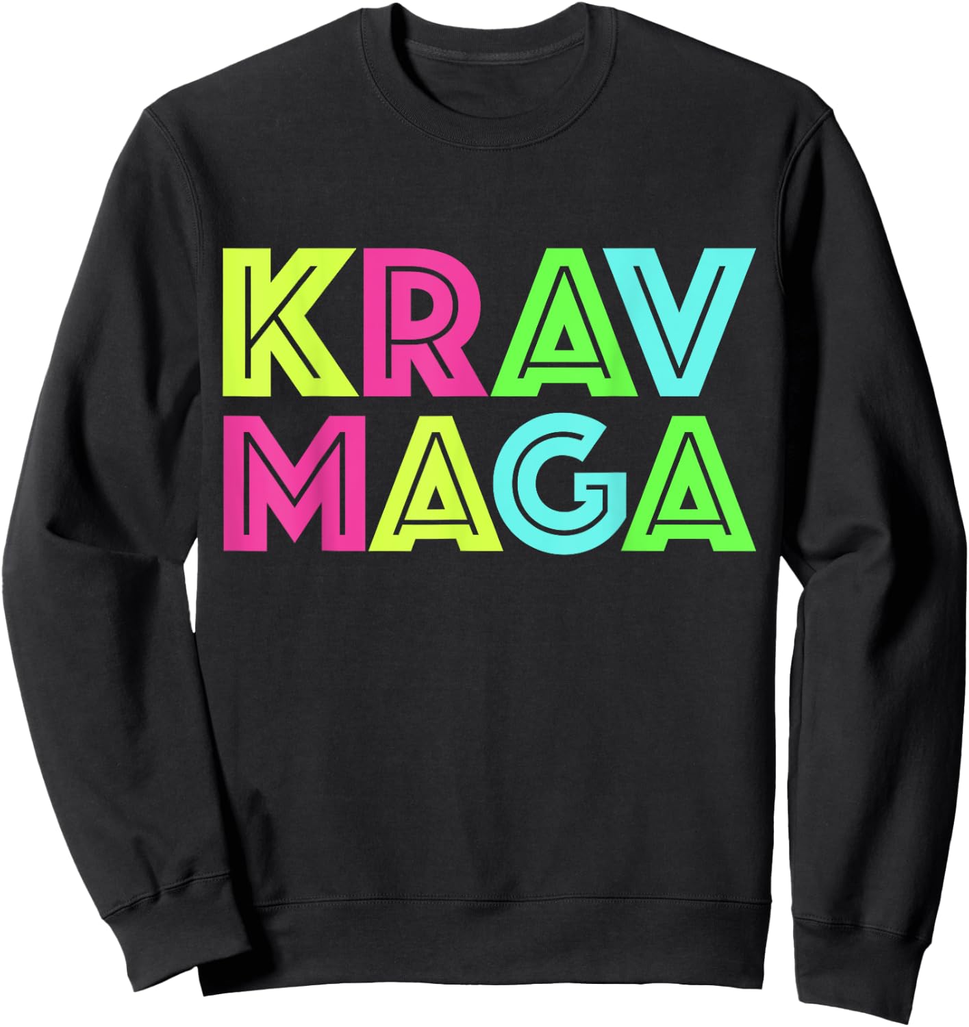 Krav Maga Apparel Israeli Self Defense System Krav Maga Sweatshirt - Sweatshirt | Black