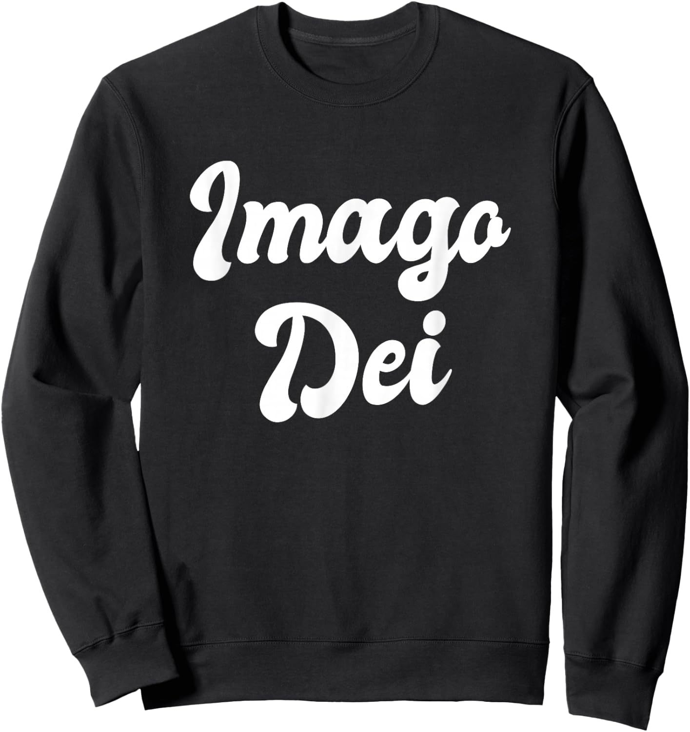 Imago Dei Image Of God Creation Scripture Genesis Theology Sweatshirt - Sweatshirt | Black