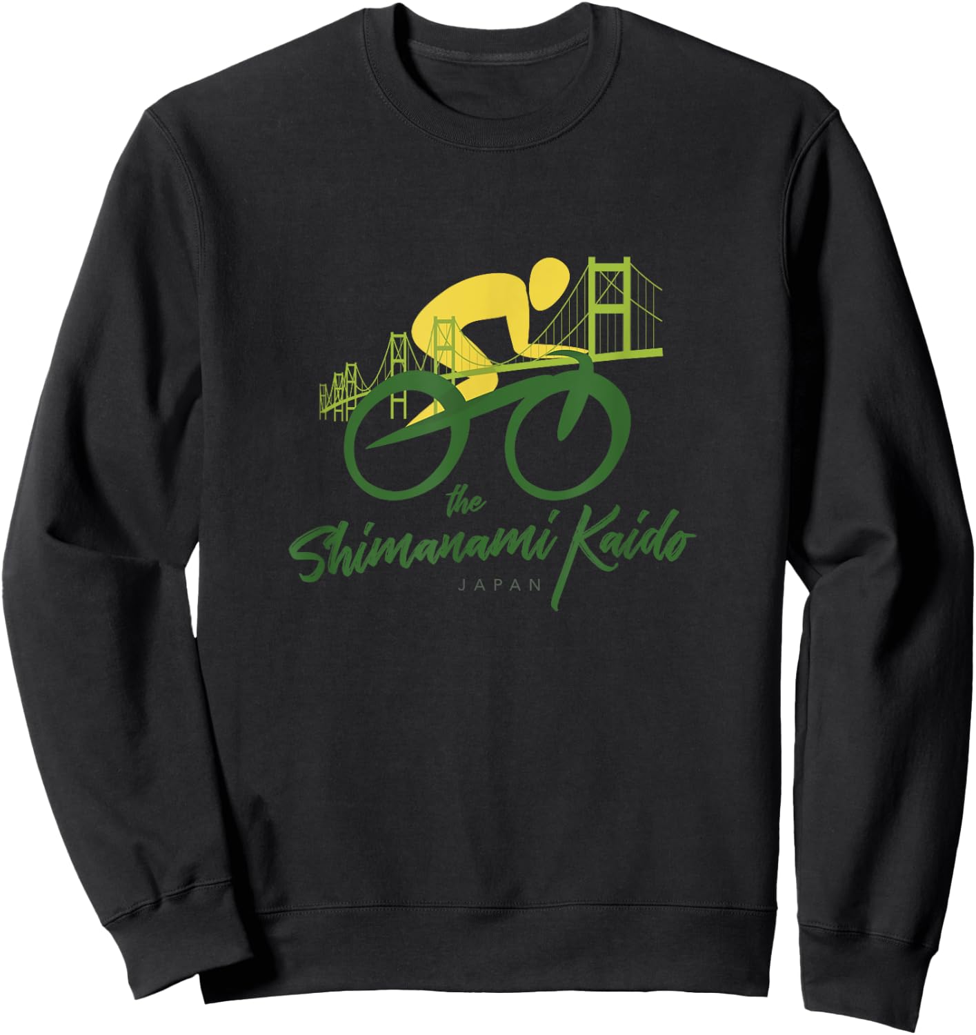 Shimanami Kaido - Japan Sweatshirt - Sweatshirt | Black