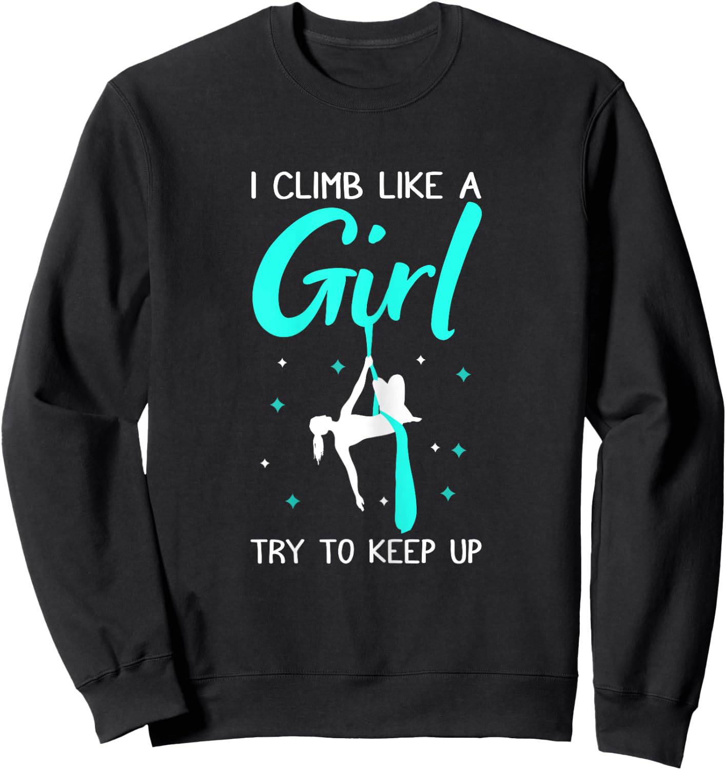 Aerialist Aerial Silk Acrobatics & Aerial Yoga Sweatshirt - Sweatshirt | Black