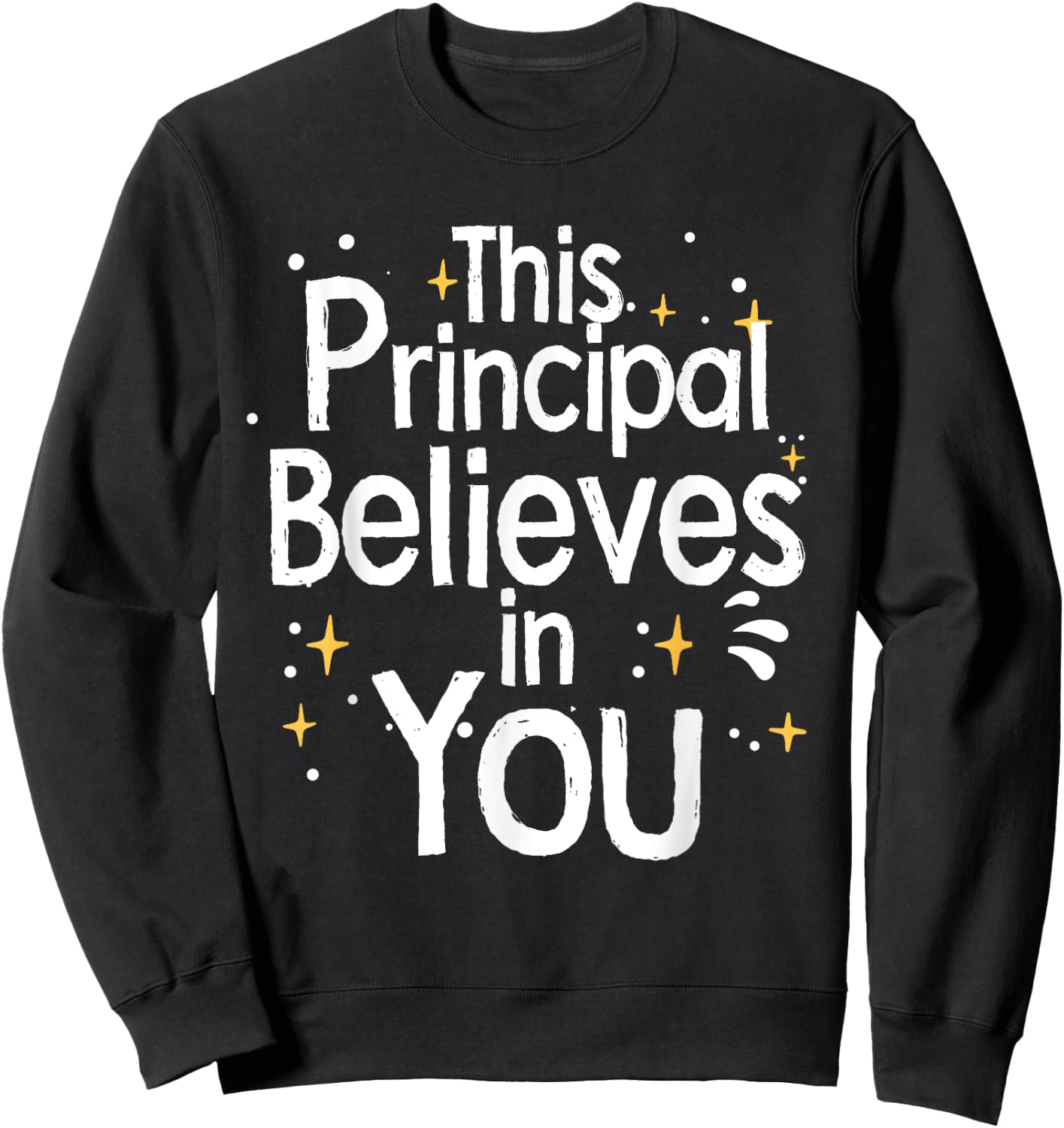 Cute Principal Design Women School Head Principal Sweatshirt - Sweatshirt | Black