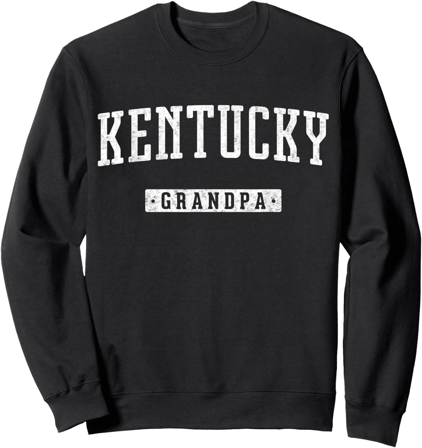 Kentucky Grandpa Vintage Sweatshirt - Sweatshirt | Black
