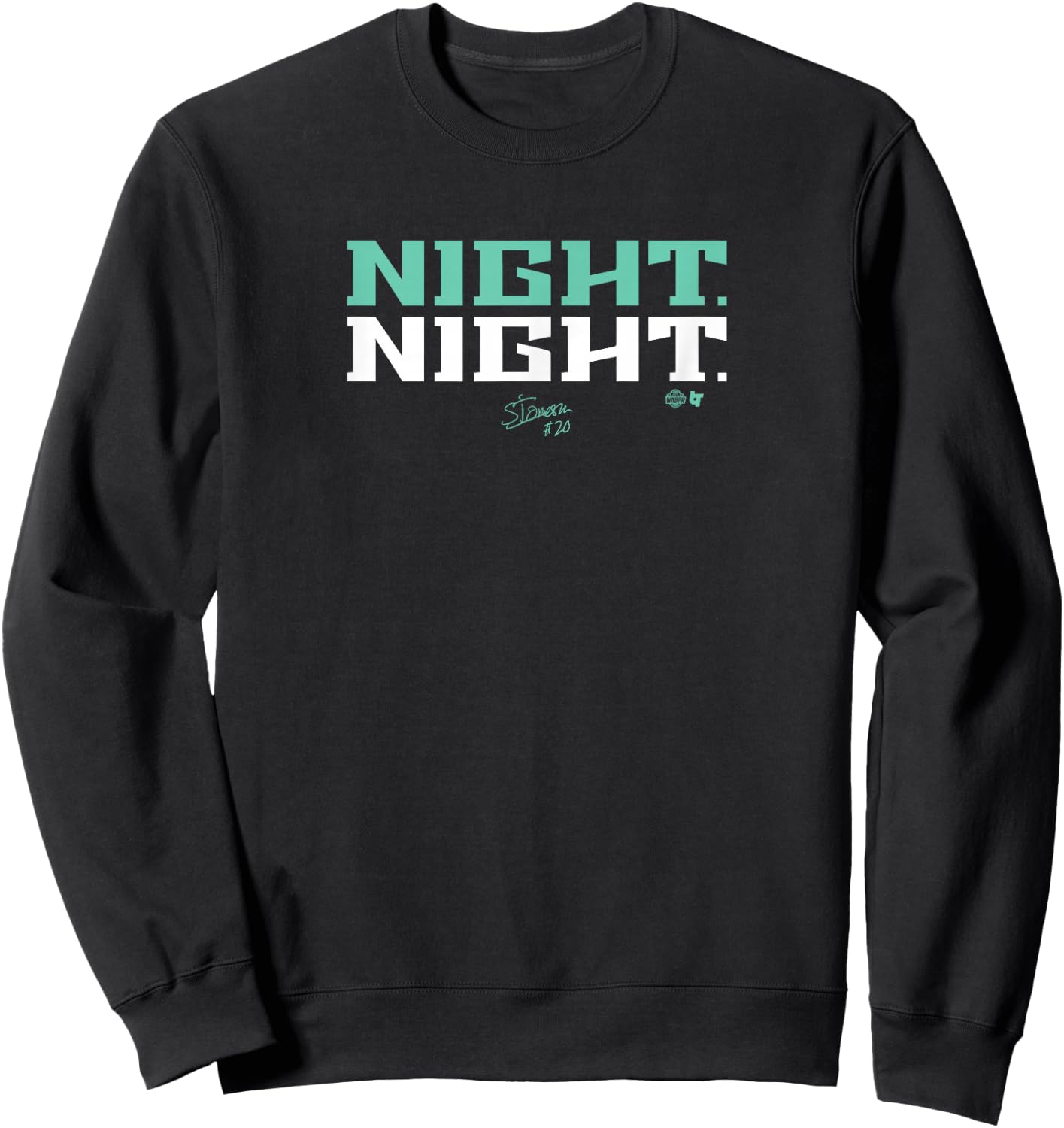 Sabrina Ionescu: Night Night - New York Basketball Sweatshirt - Sweatshirt | Black