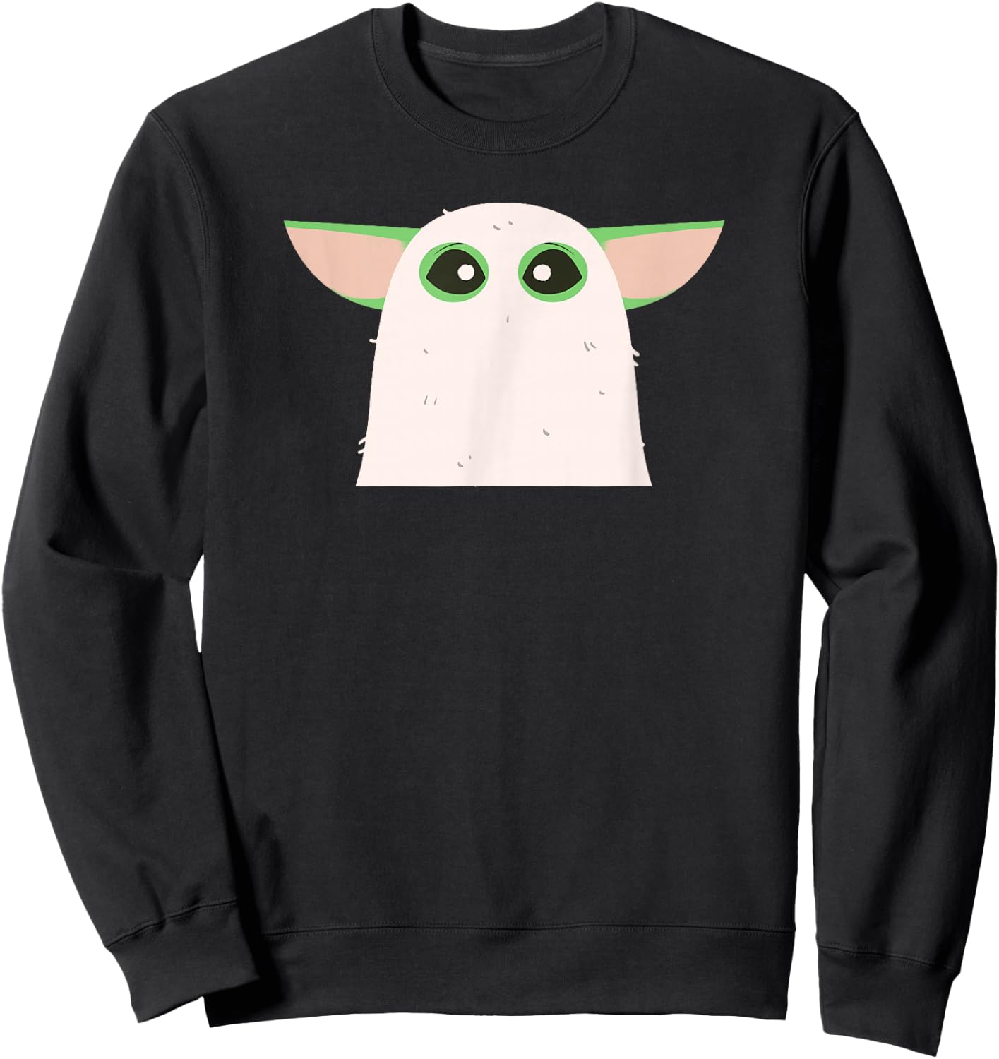 Star Wars The Mandalorian Grogu Halloween Ghost Costume Sweatshirt - Sweatshirt | Black