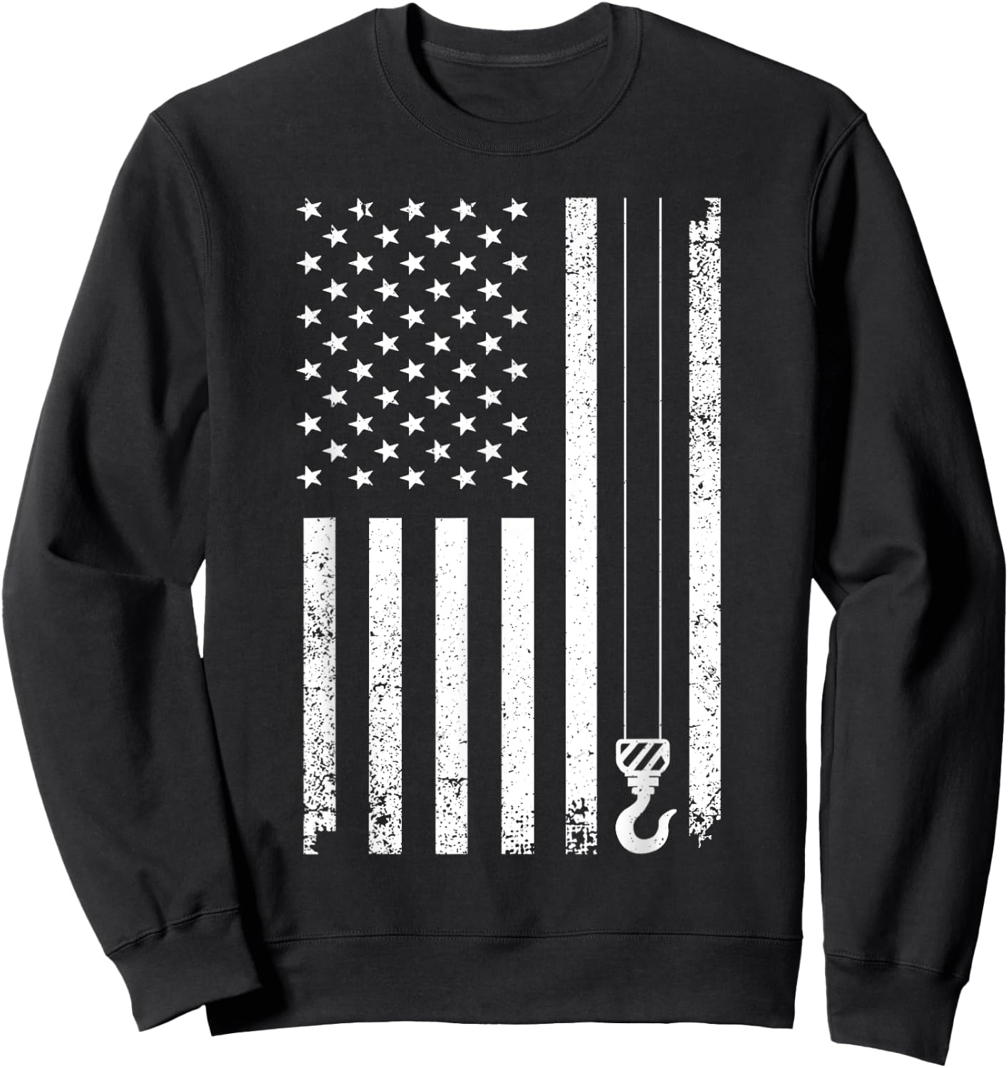 Cool Crane Operator Art Women Tower Crane Operator Sweatshirt - Sweatshirt | Black